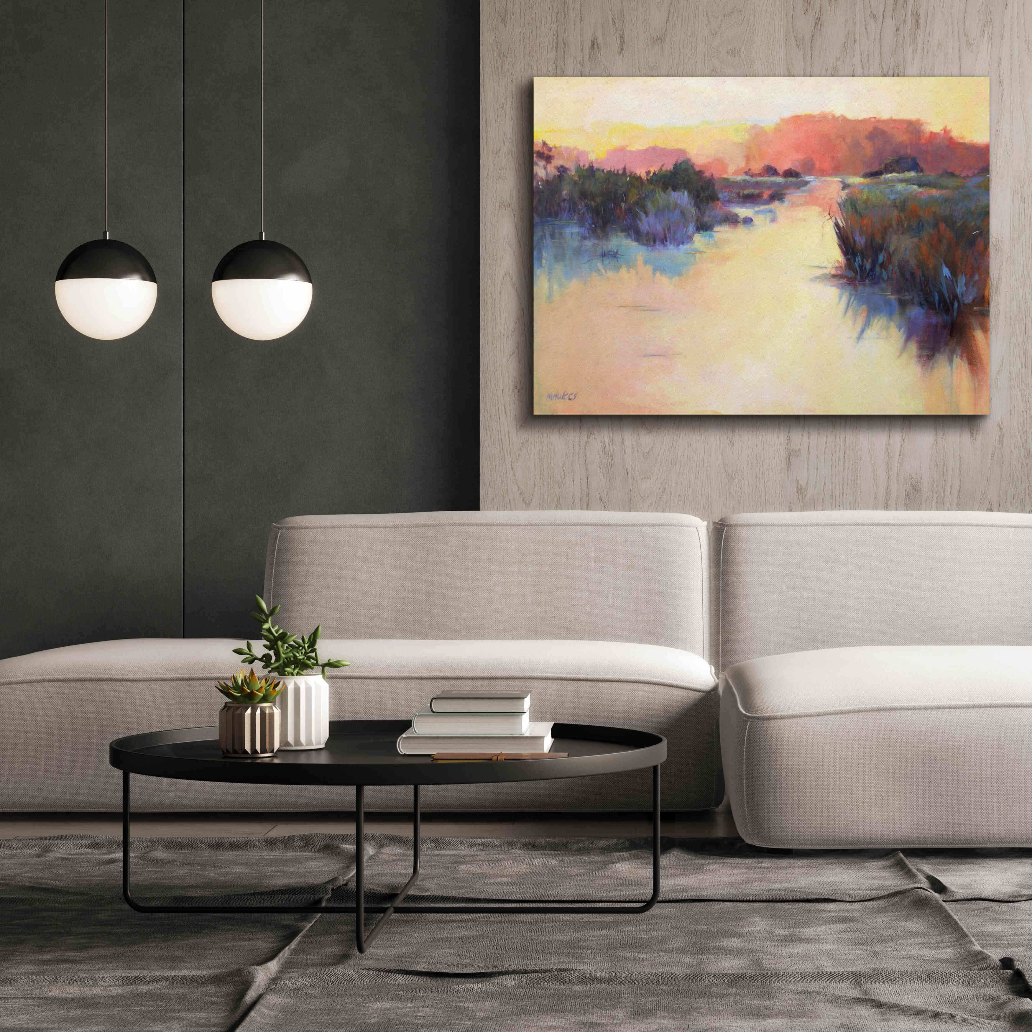 'A Warm Resonance' by Madeline Dukes, Giclee Canvas Wall Art,54x40
