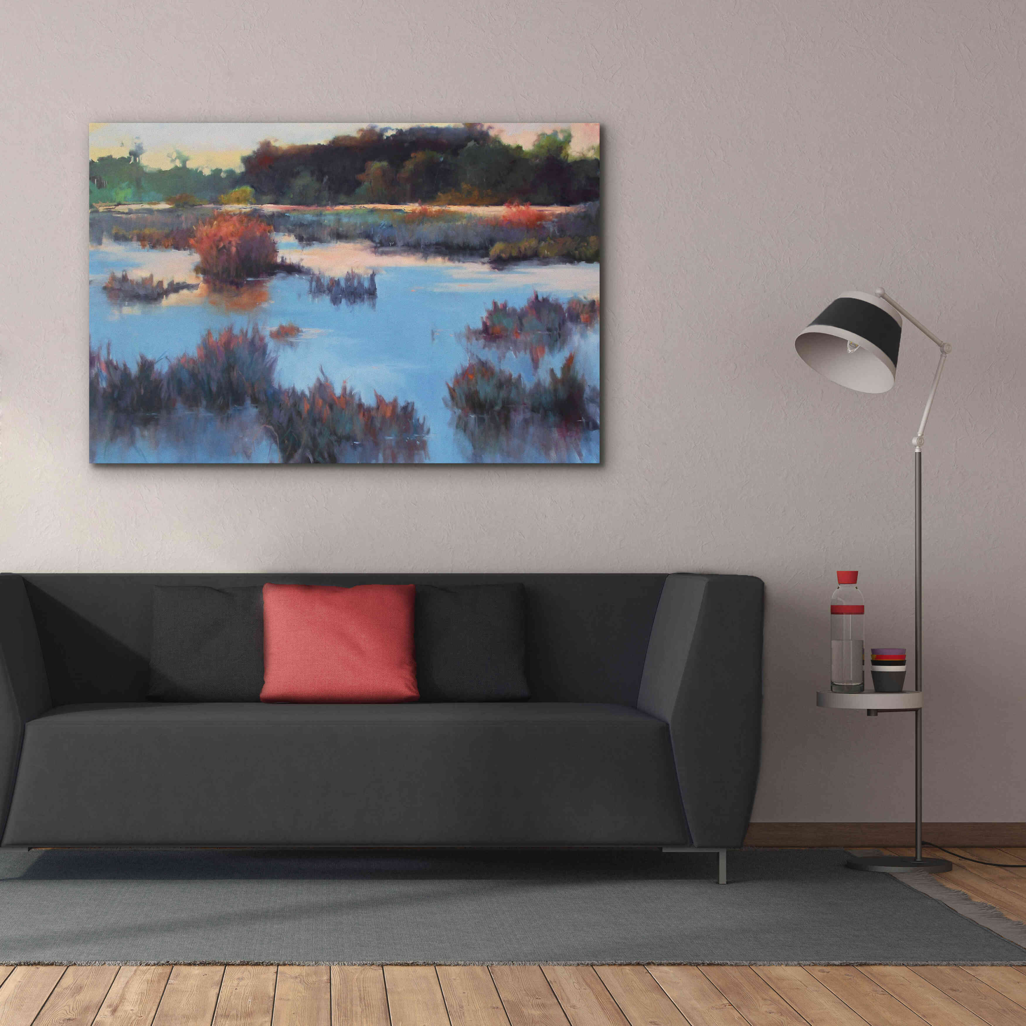 'Ace Basin Creek' by Madeline Dukes, Giclee Canvas Wall Art,60x40