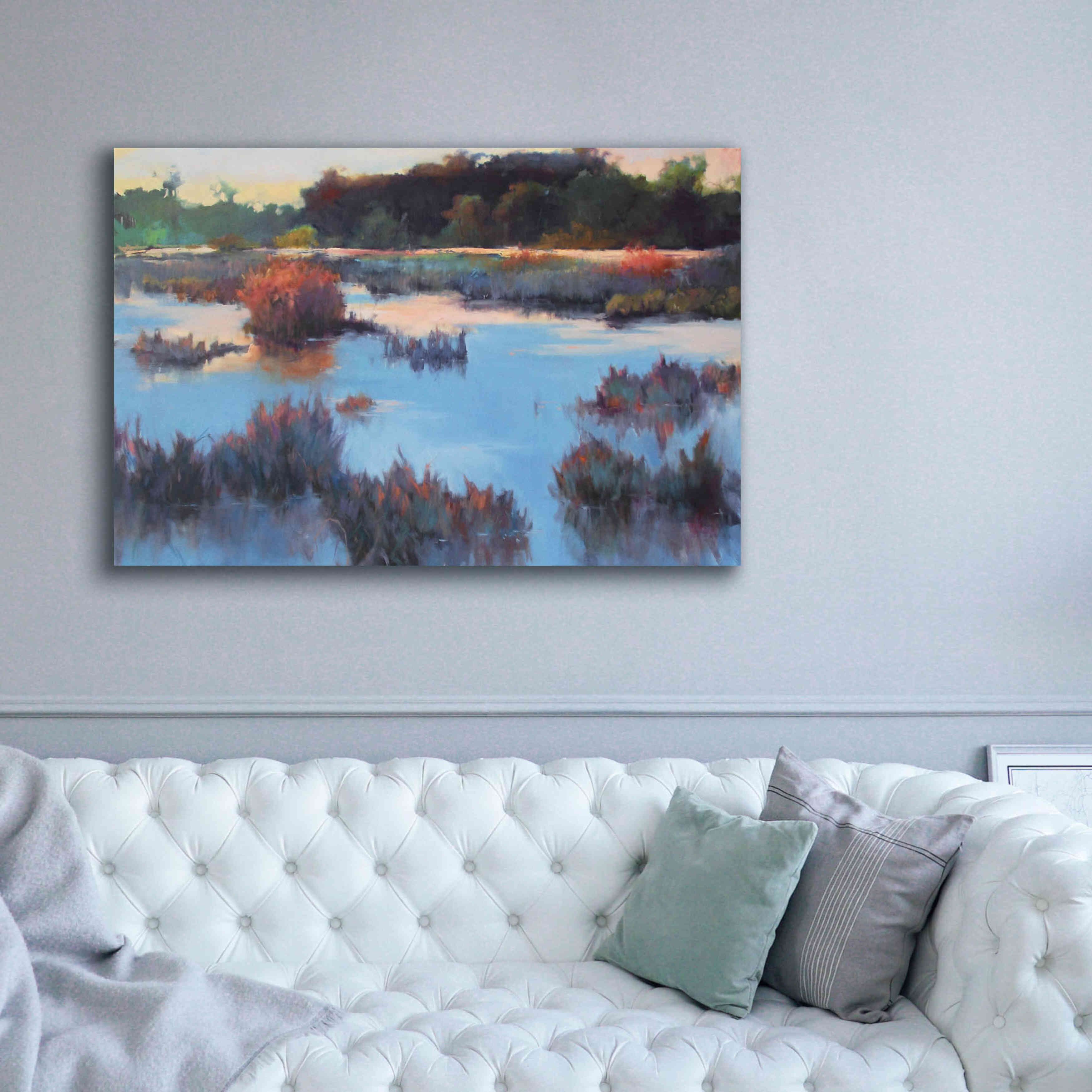 'Ace Basin Creek' by Madeline Dukes, Giclee Canvas Wall Art,60x40