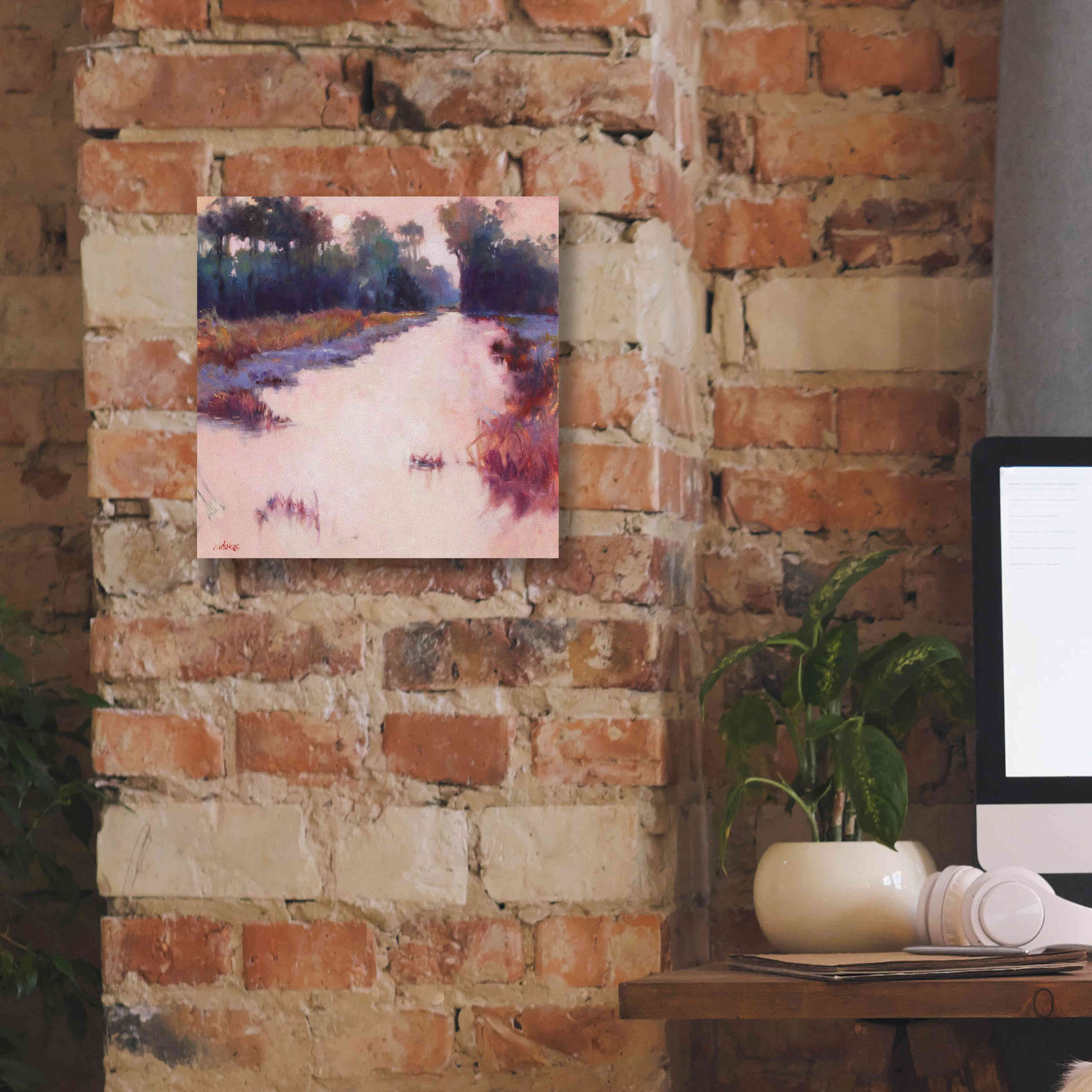 'Coral Dawn' by Madeline Dukes, Giclee Canvas Wall Art,12x12