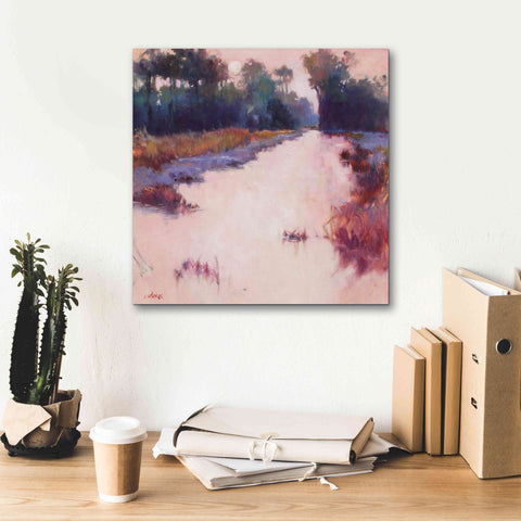 Image of 'Coral Dawn' by Madeline Dukes, Giclee Canvas Wall Art,18x18