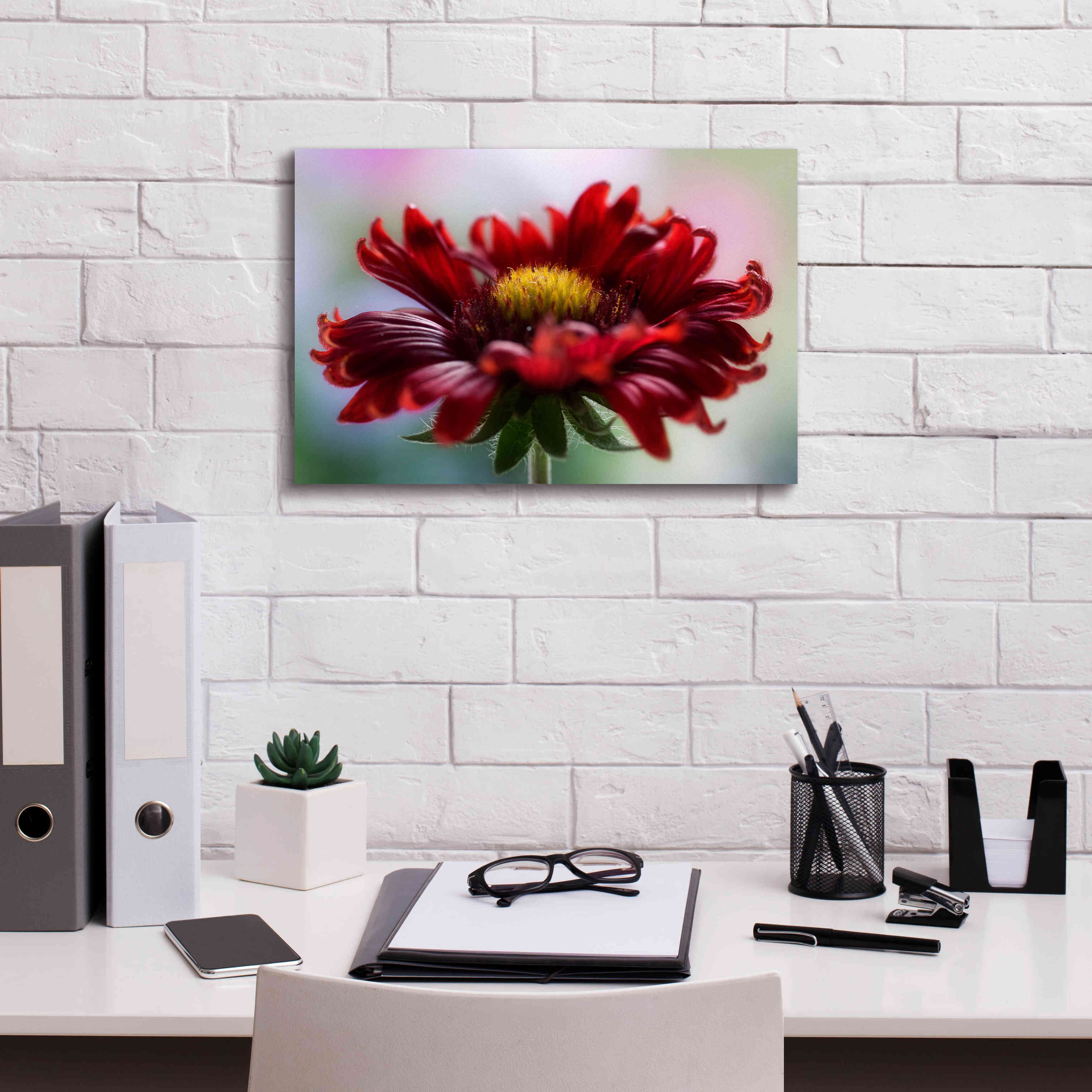 'Flame' by Mandy Disher, Giclee Canvas Wall Art,18x12