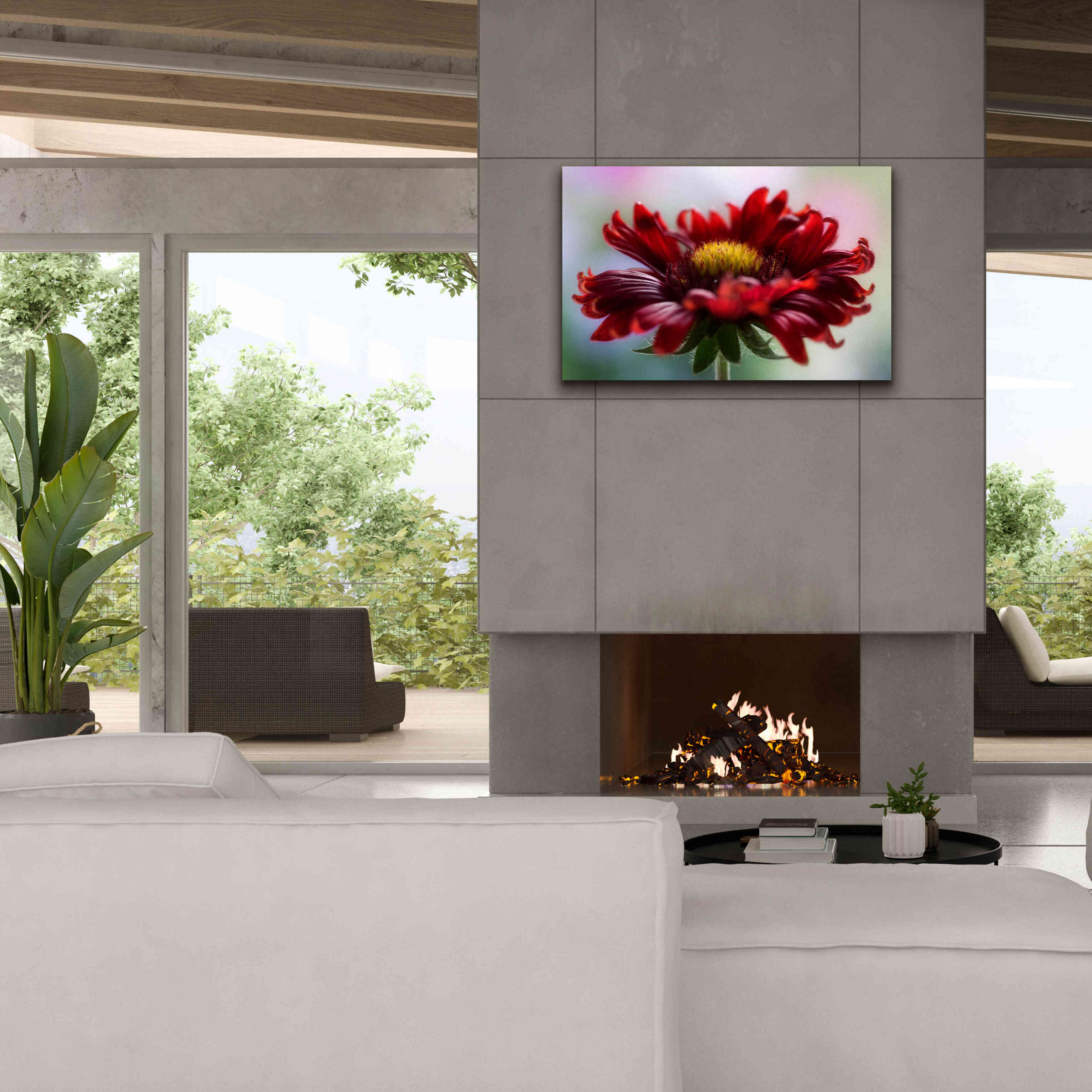 'Flame' by Mandy Disher, Giclee Canvas Wall Art,40x26