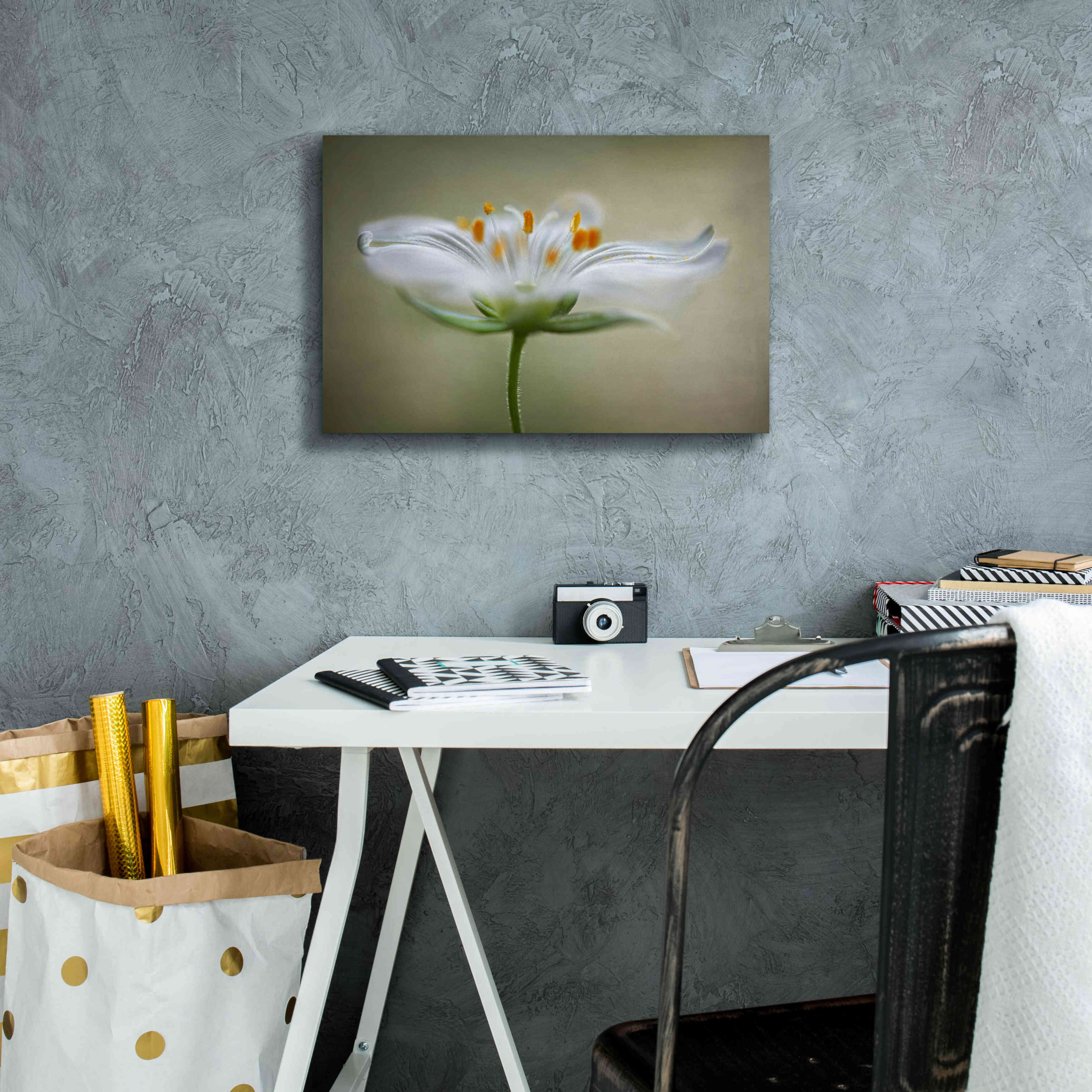 'Summer Swirl' by Mandy Disher, Giclee Canvas Wall Art,18x12