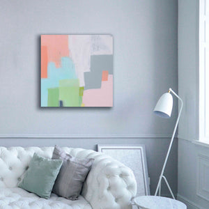 'Persica' by Melissa Donoho, Giclee Canvas Wall Art,37x37