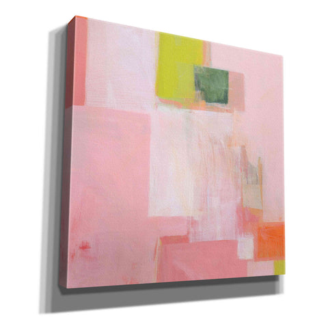 Image of 'Pink Squares' by Melissa Donoho, Giclee Canvas Wall Art