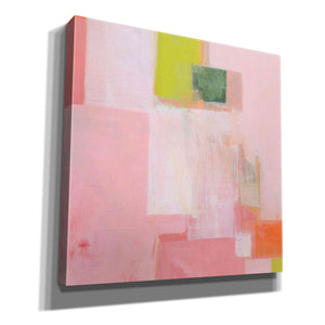 'Pink Squares' by Melissa Donoho, Giclee Canvas Wall Art