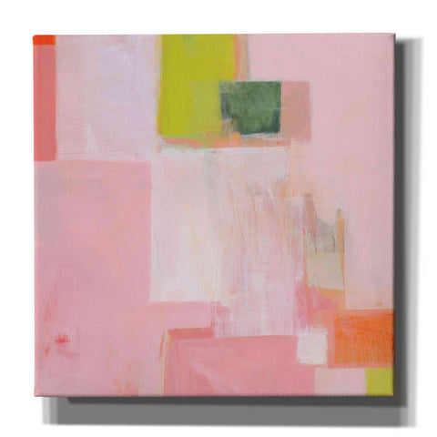 Image of 'Pink Squares' by Melissa Donoho, Giclee Canvas Wall Art