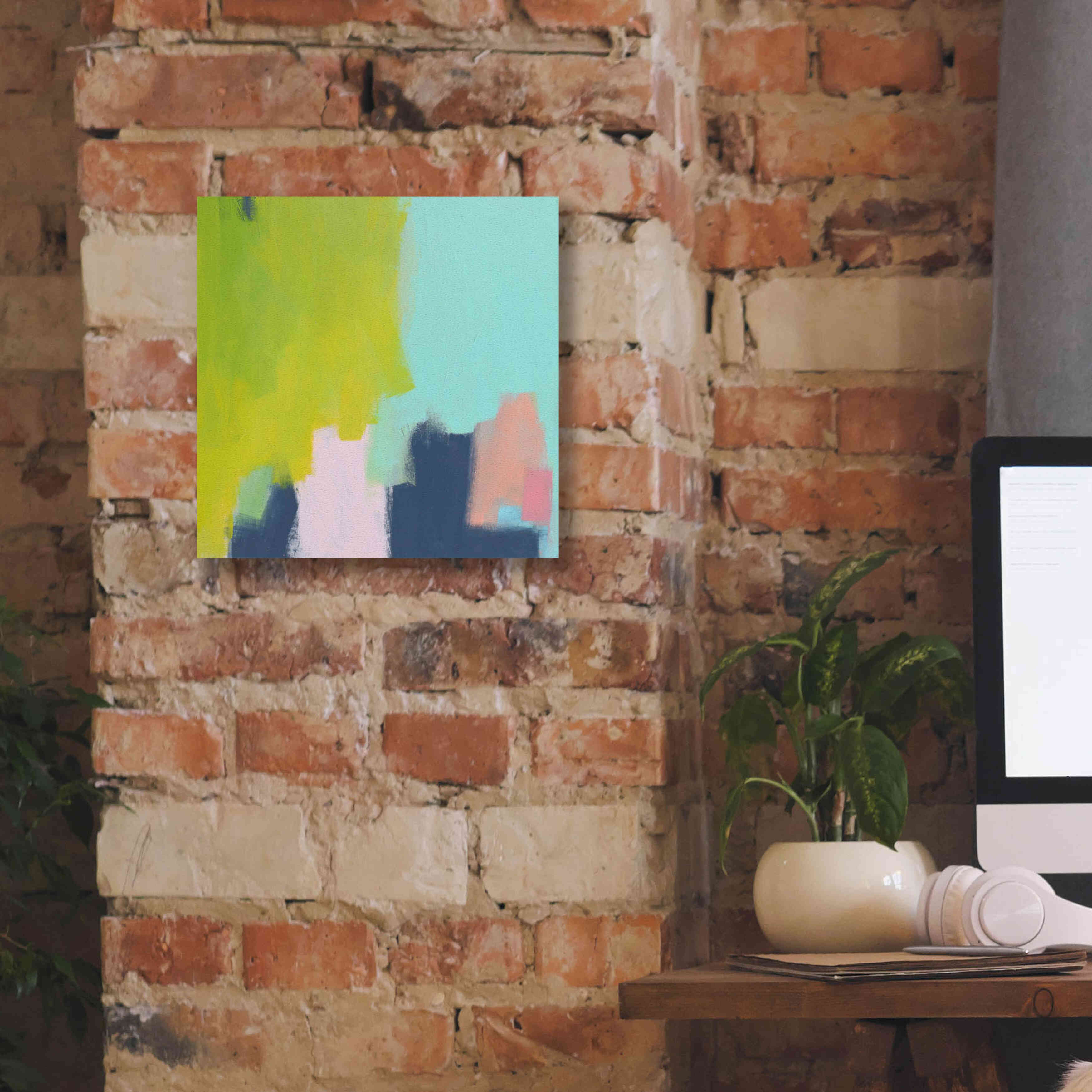 'Pyrus' by Melissa Donoho, Giclee Canvas Wall Art,12x12