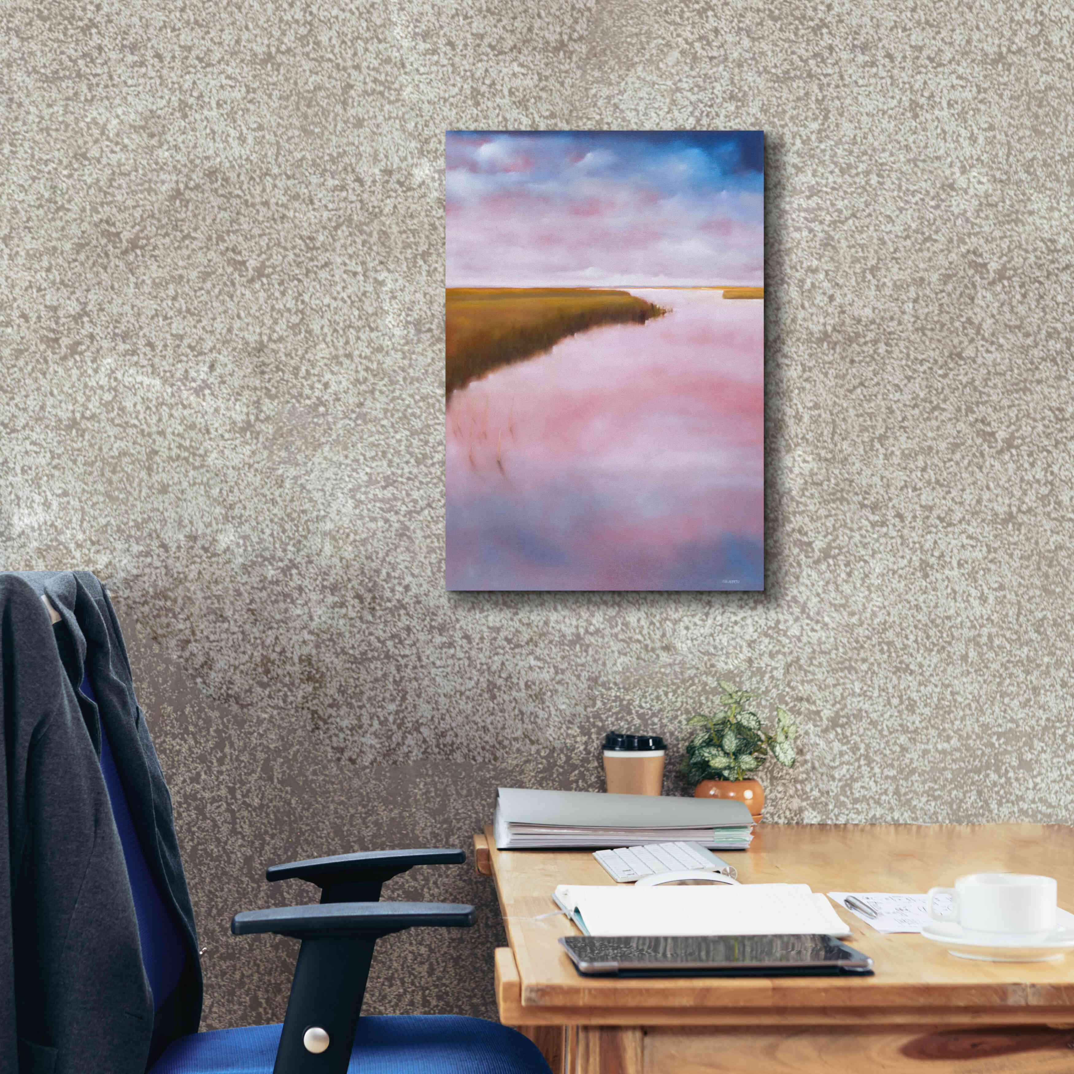 'Lowlands' by Michael A. Diliberto, Giclee Canvas Wall Art,18x26