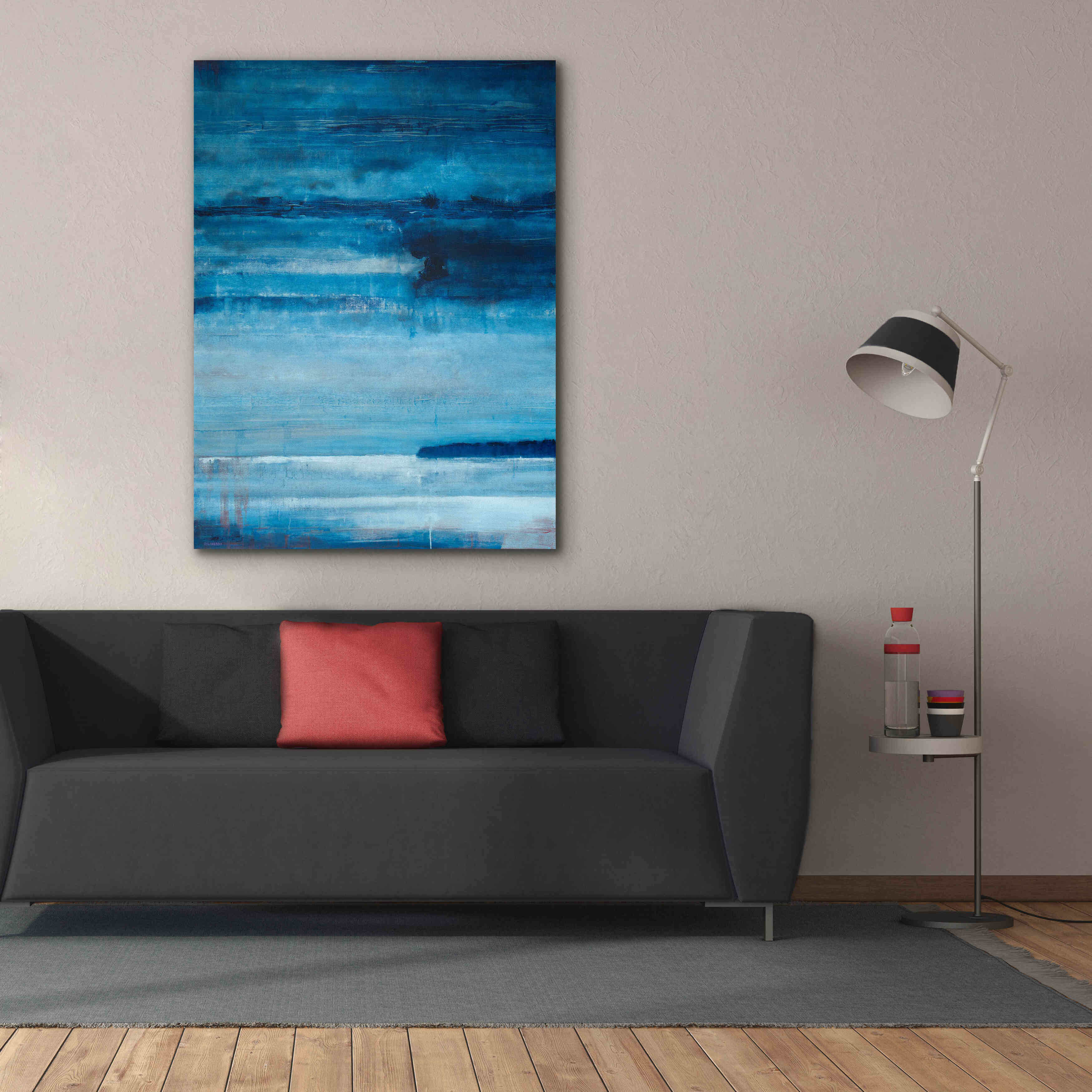 'Ocean Blue' by Michael A. Diliberto, Giclee Canvas Wall Art,40x54