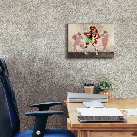 Image of 'Devil or Angel' by Michael Fitzpatrick, Giclee Canvas Wall Art,16x12