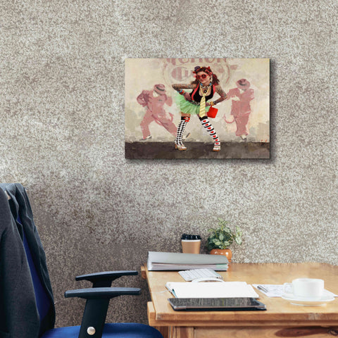 Image of 'Devil or Angel' by Michael Fitzpatrick, Giclee Canvas Wall Art,24x20