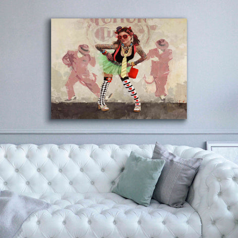 Image of 'Devil or Angel' by Michael Fitzpatrick, Giclee Canvas Wall Art,54x40