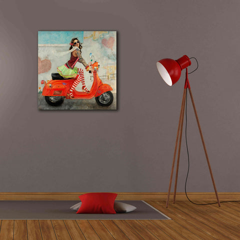 Image of 'This Is How I Roll' by Michael Fitzpatrick, Giclee Canvas Wall Art,26x26