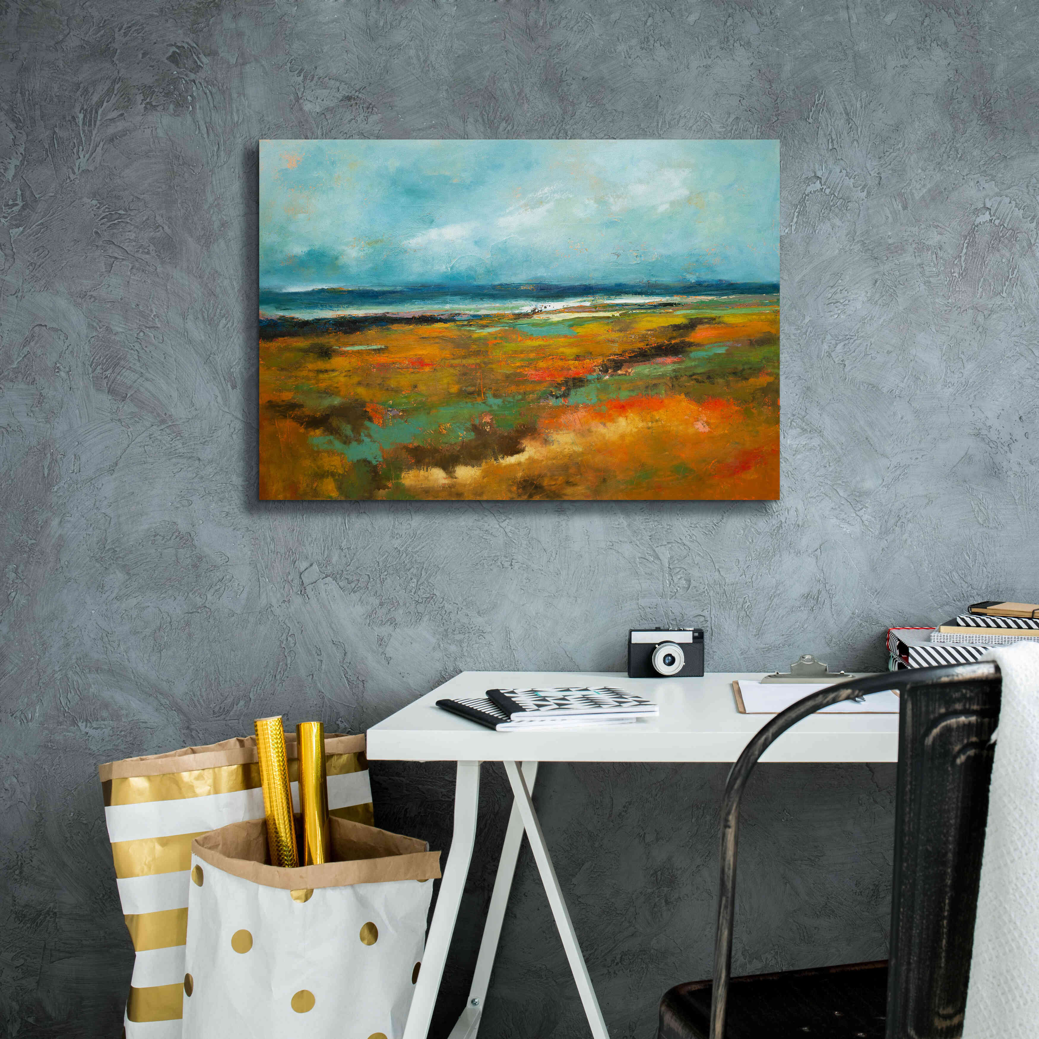 'Benchmarks' by Patrick Dennis, Giclee Canvas Wall Art,26x18