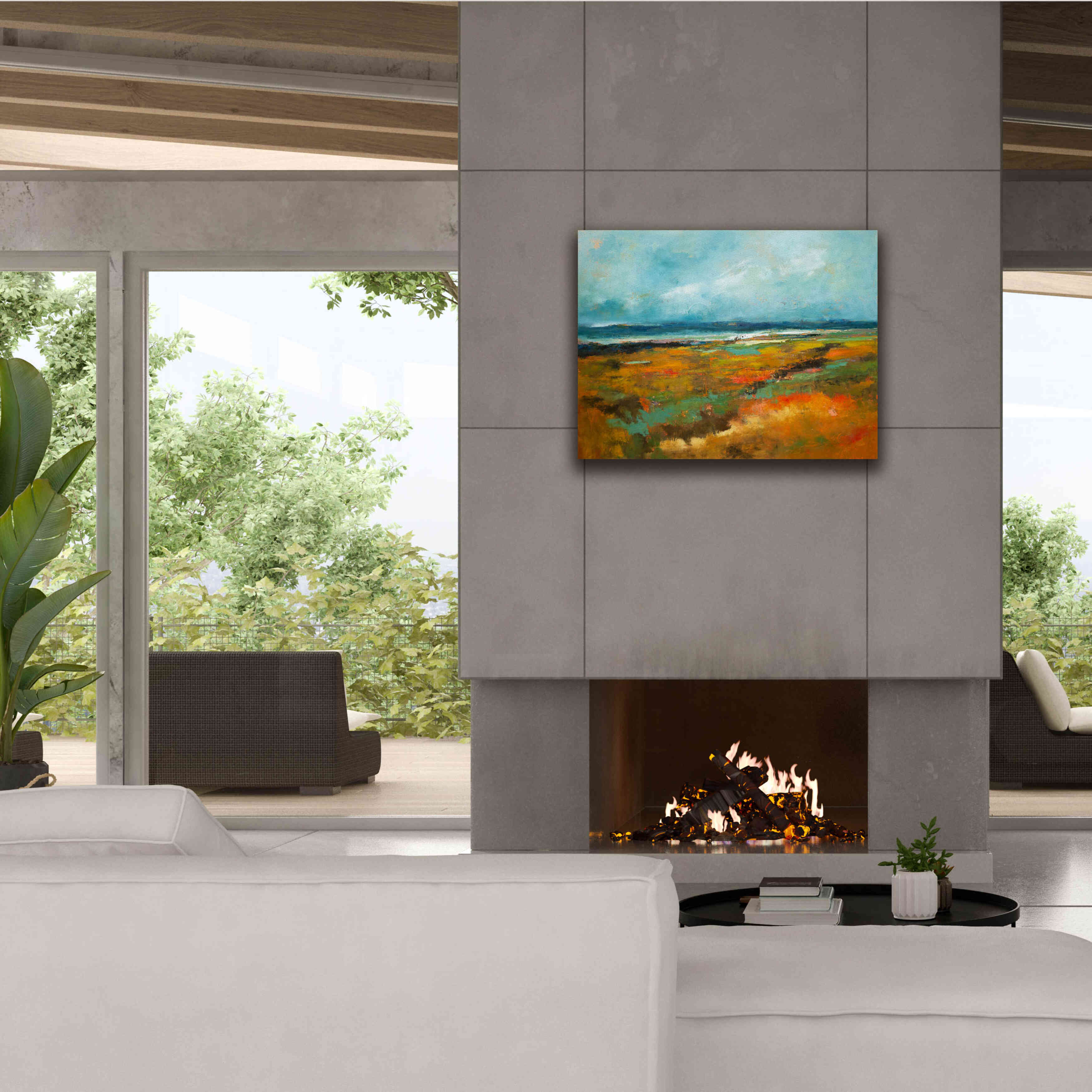 'Benchmarks' by Patrick Dennis, Giclee Canvas Wall Art,34x26