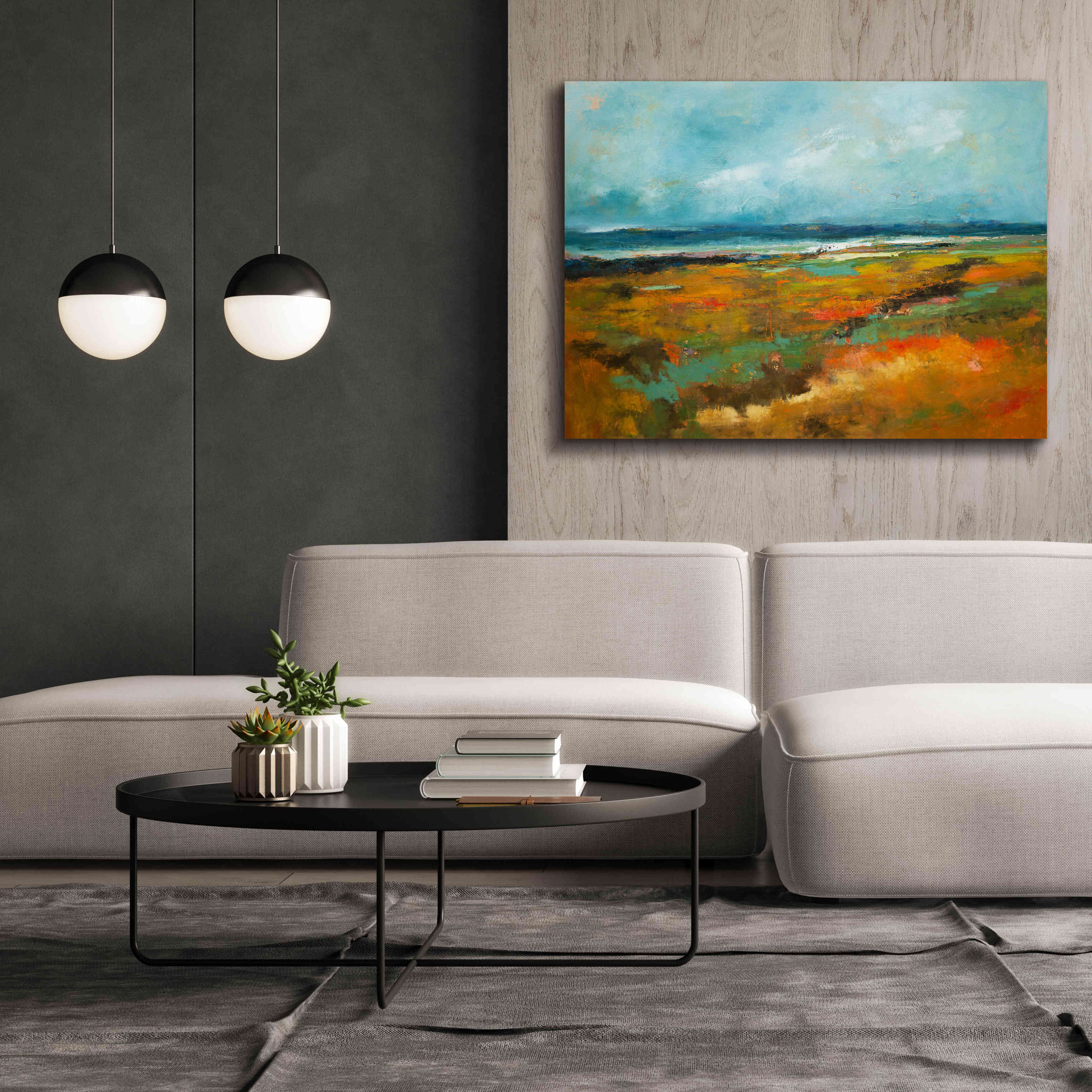 'Benchmarks' by Patrick Dennis, Giclee Canvas Wall Art,54x40