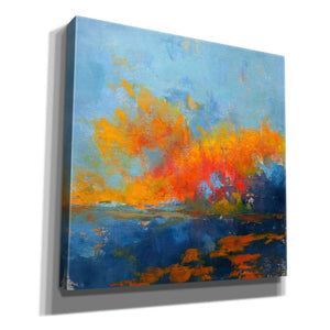 'Blue on Blue' by Patrick Dennis, Giclee Canvas Wall Art