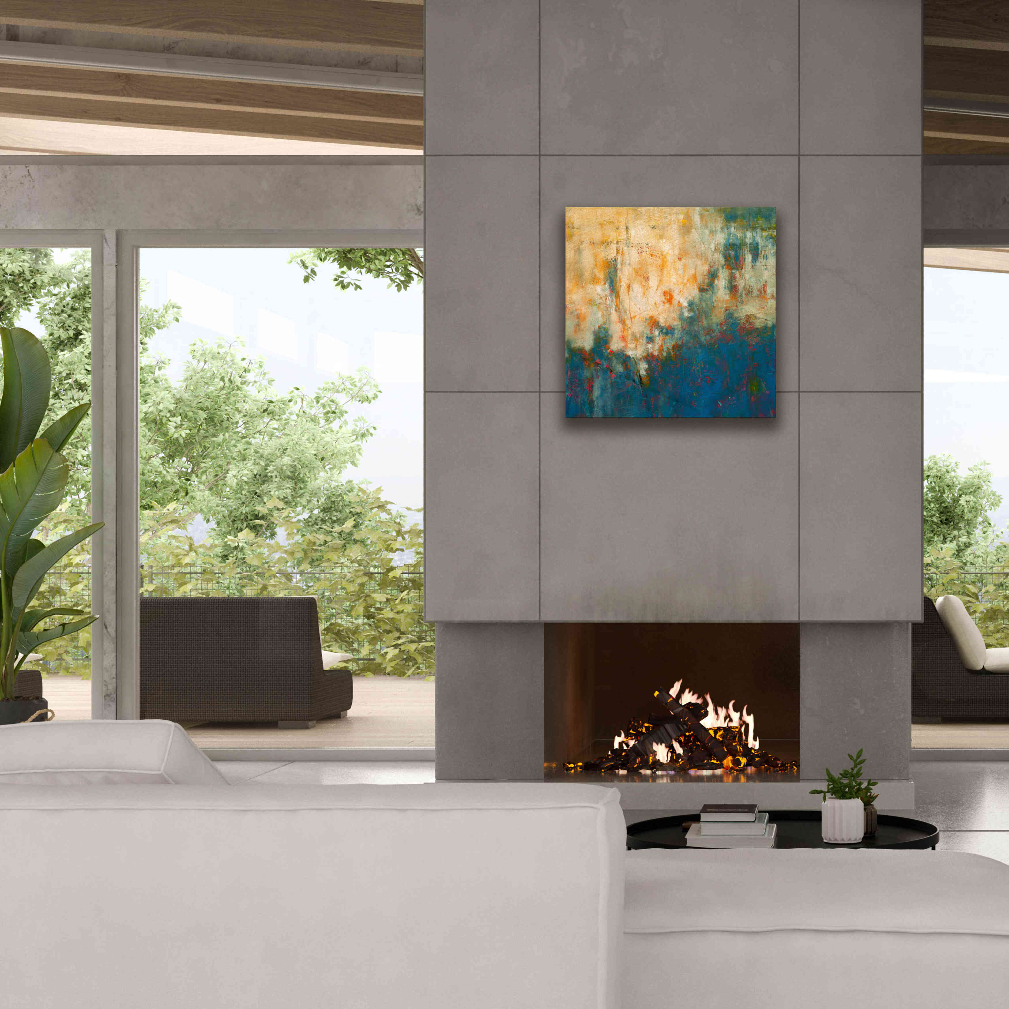 'Breathing Room' by Patrick Dennis, Giclee Canvas Wall Art,26x26