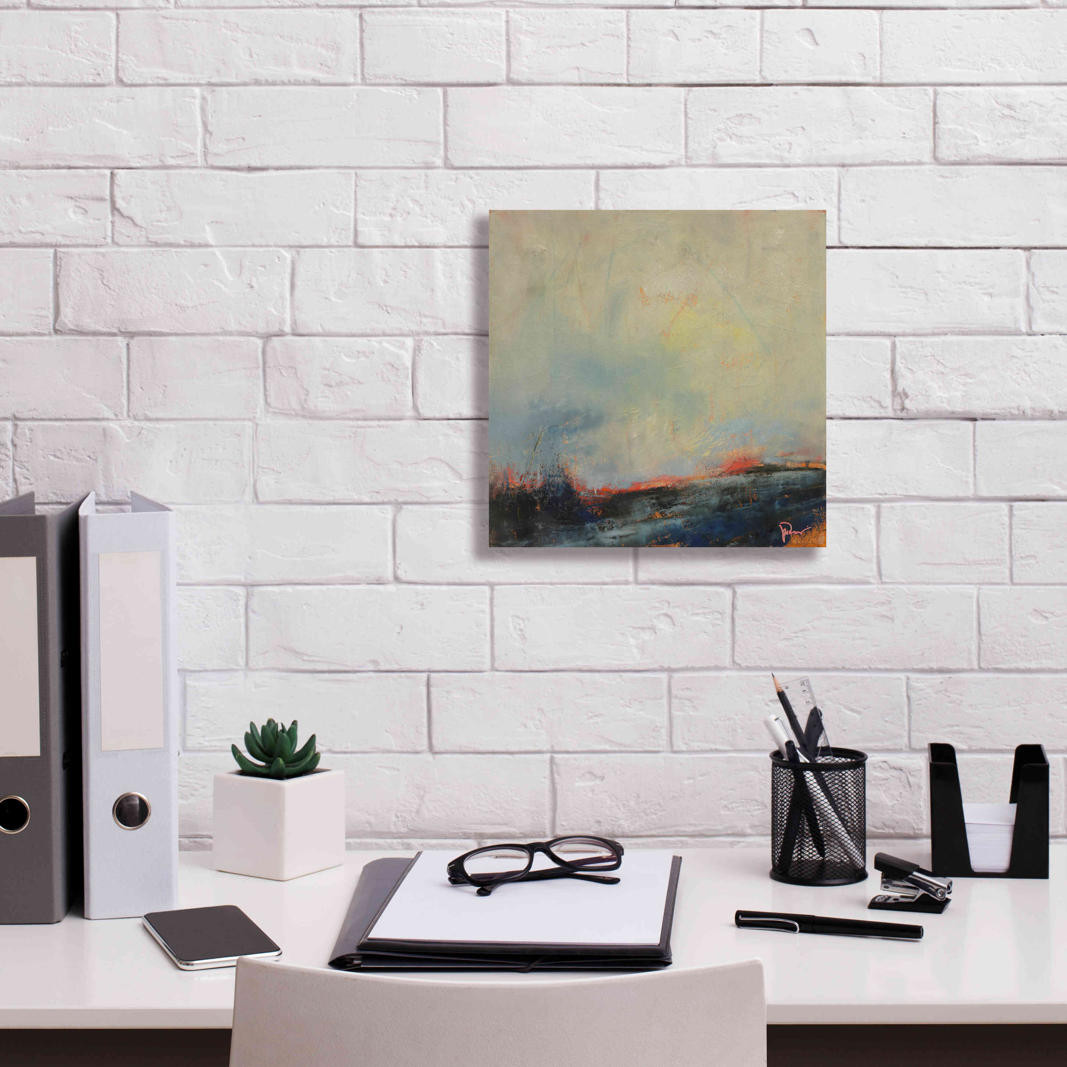 'Burnout' by Patrick Dennis, Giclee Canvas Wall Art,12x12