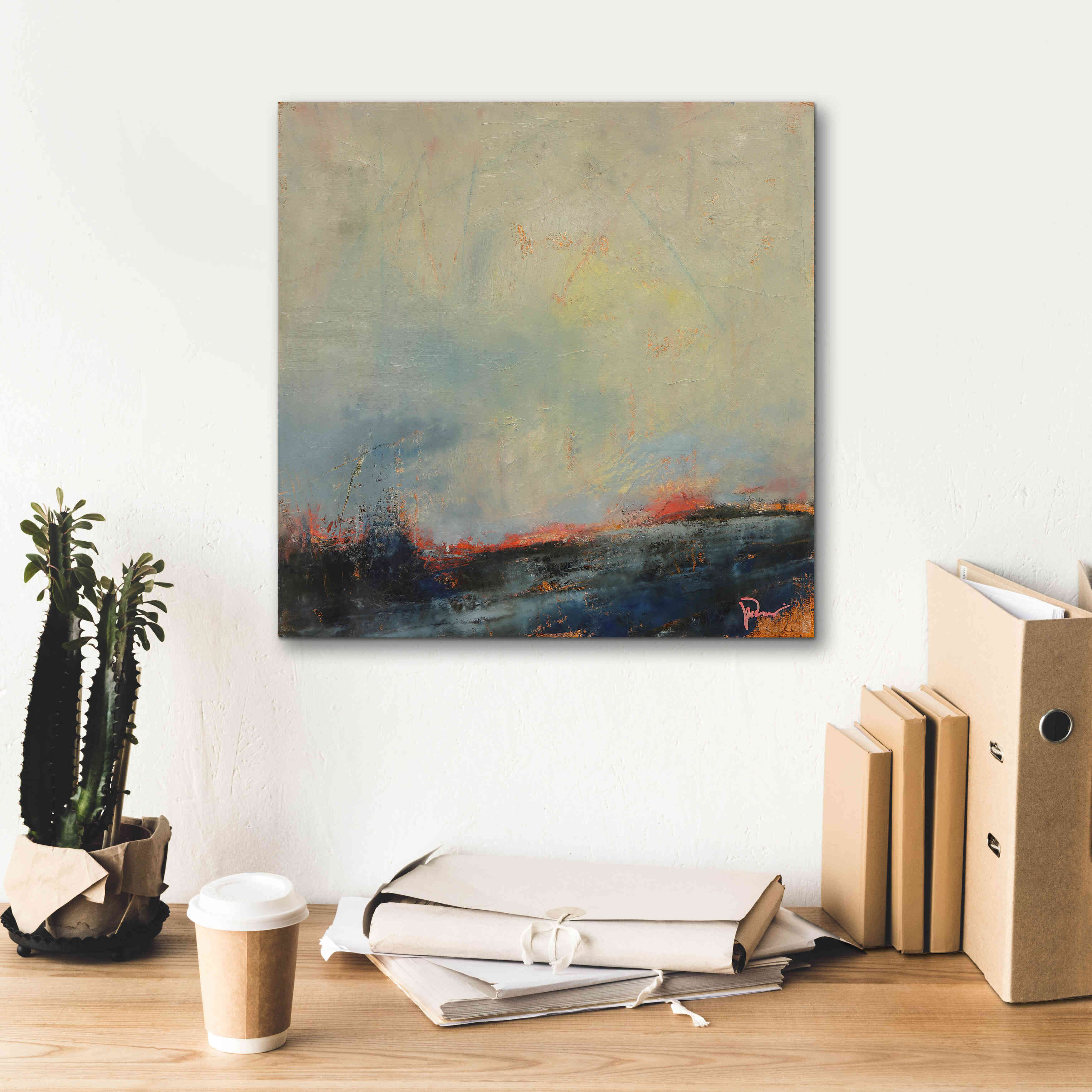 'Burnout' by Patrick Dennis, Giclee Canvas Wall Art,18x18