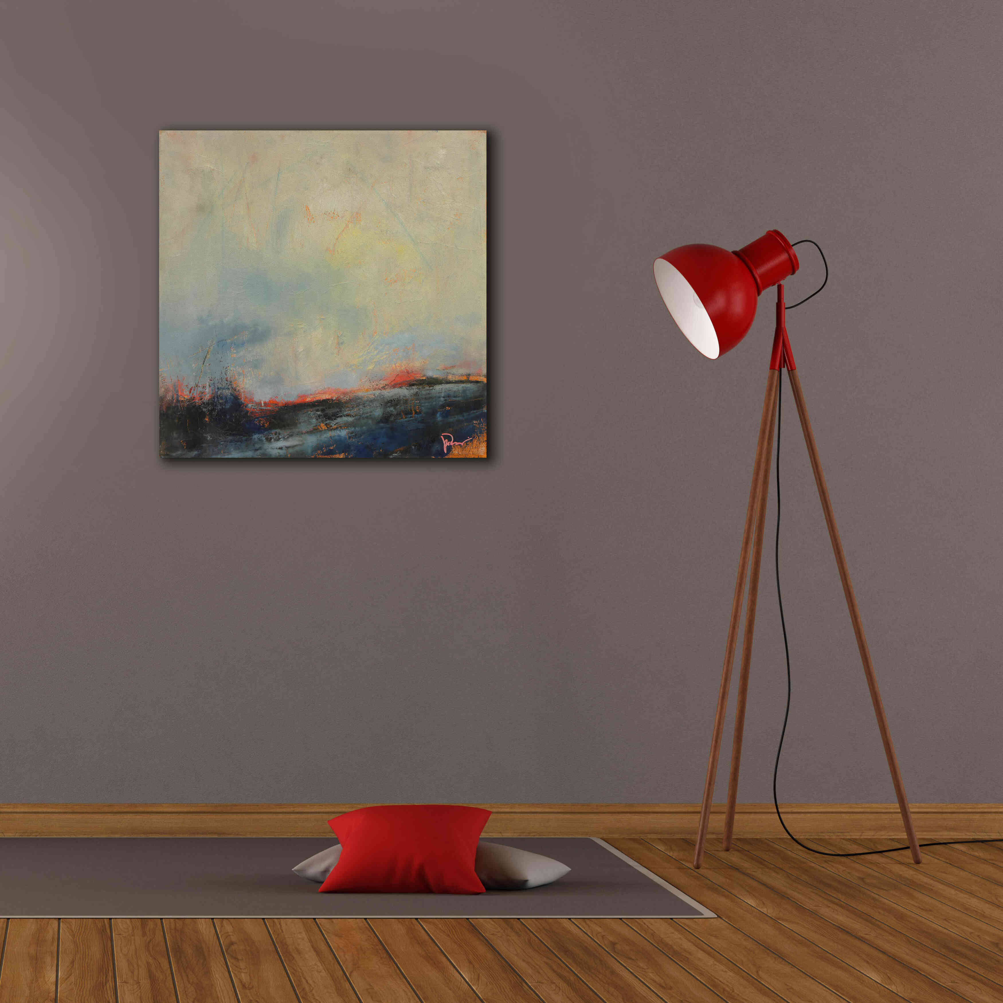 'Burnout' by Patrick Dennis, Giclee Canvas Wall Art,26x26