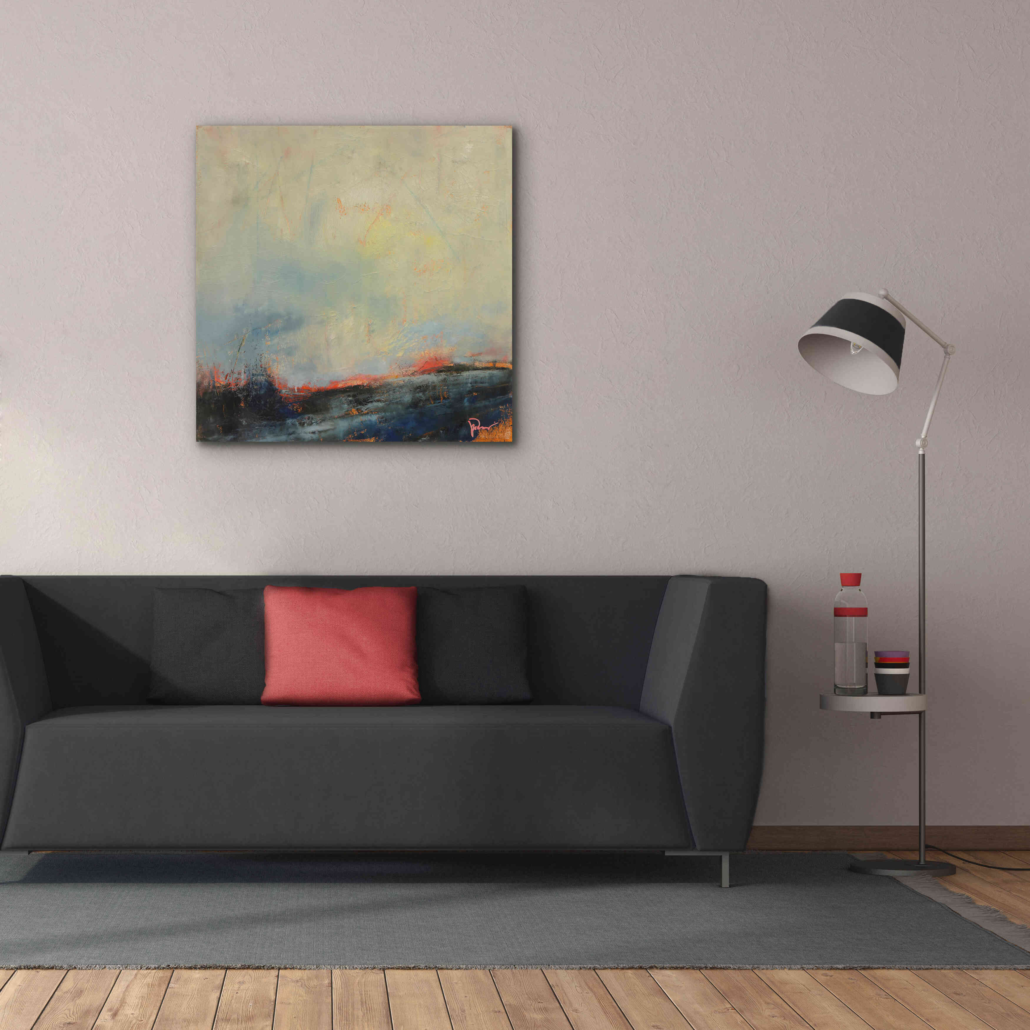 'Burnout' by Patrick Dennis, Giclee Canvas Wall Art,37x37