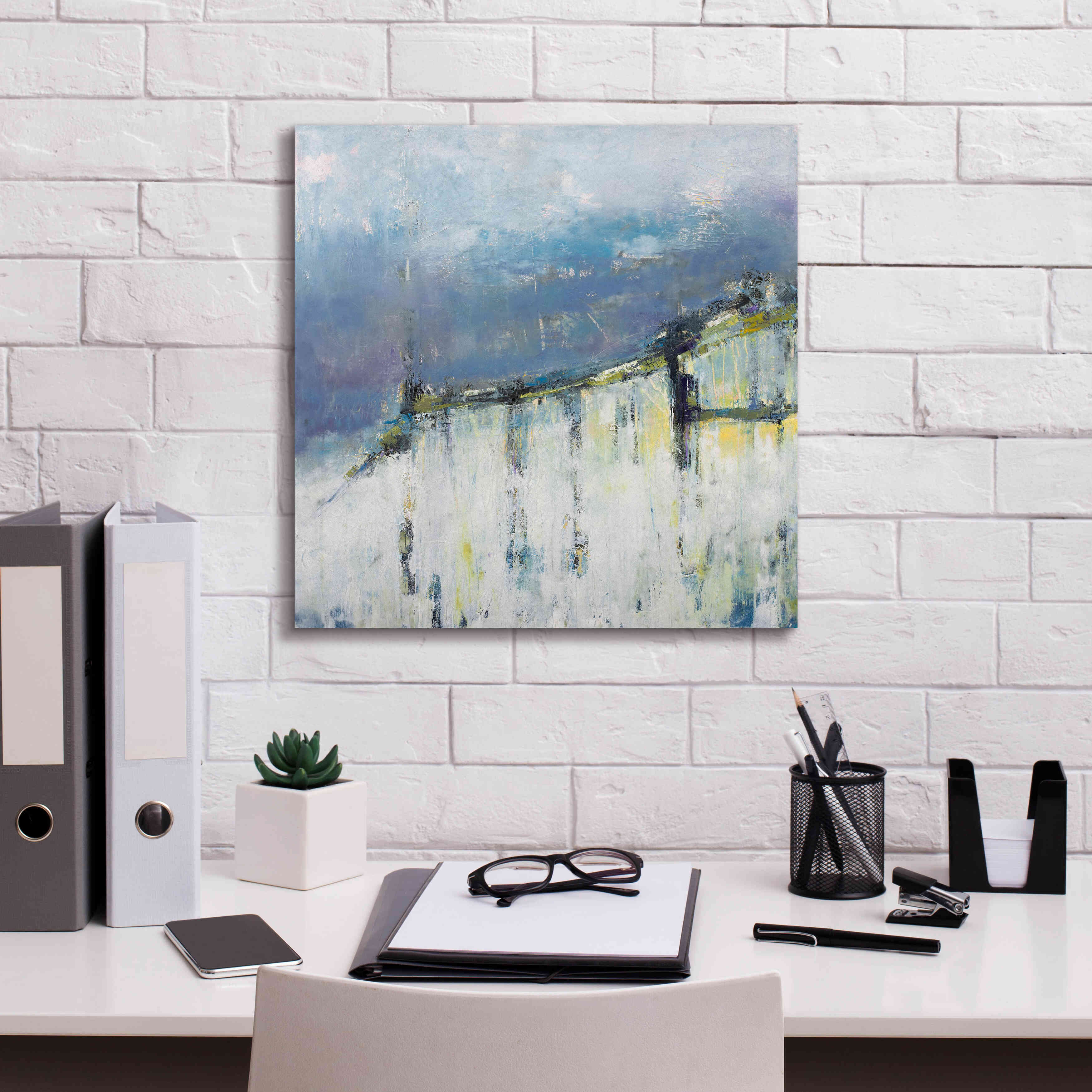 'Camarillo' by Patrick Dennis, Giclee Canvas Wall Art,18x18