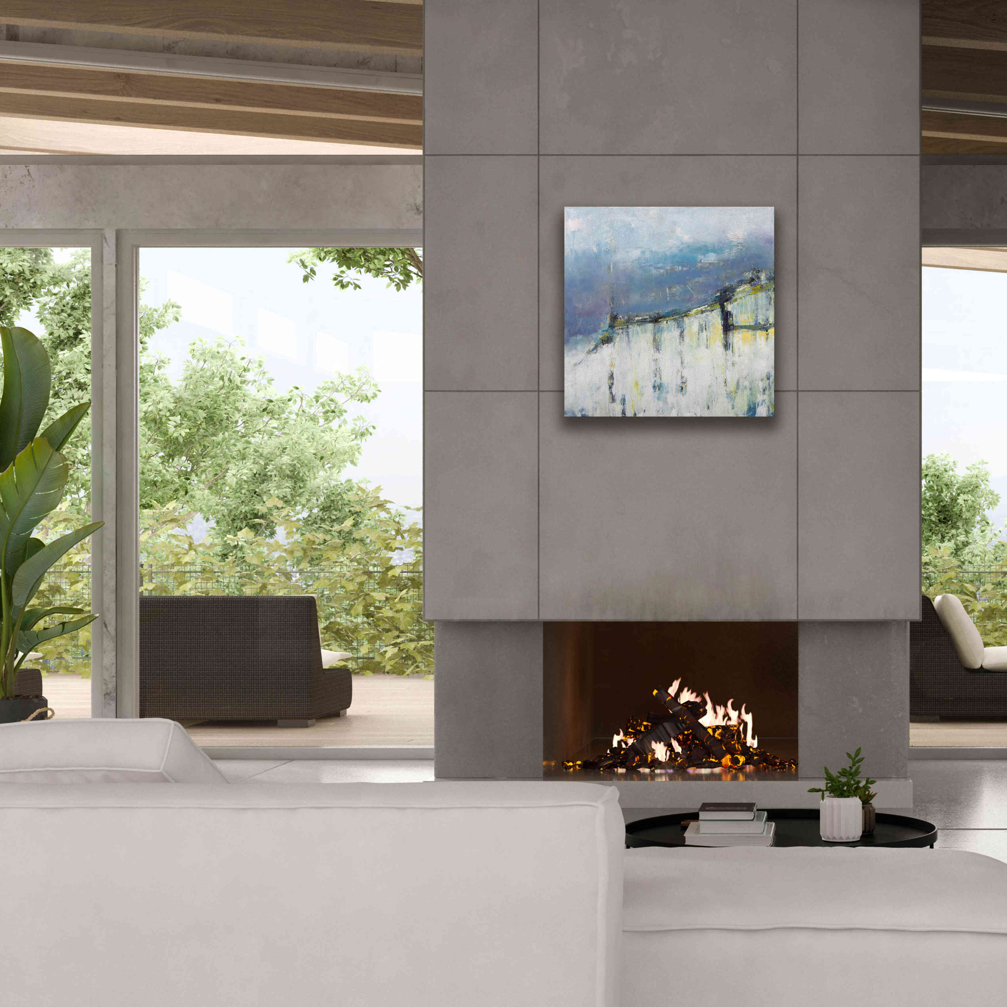 'Camarillo' by Patrick Dennis, Giclee Canvas Wall Art,26x26