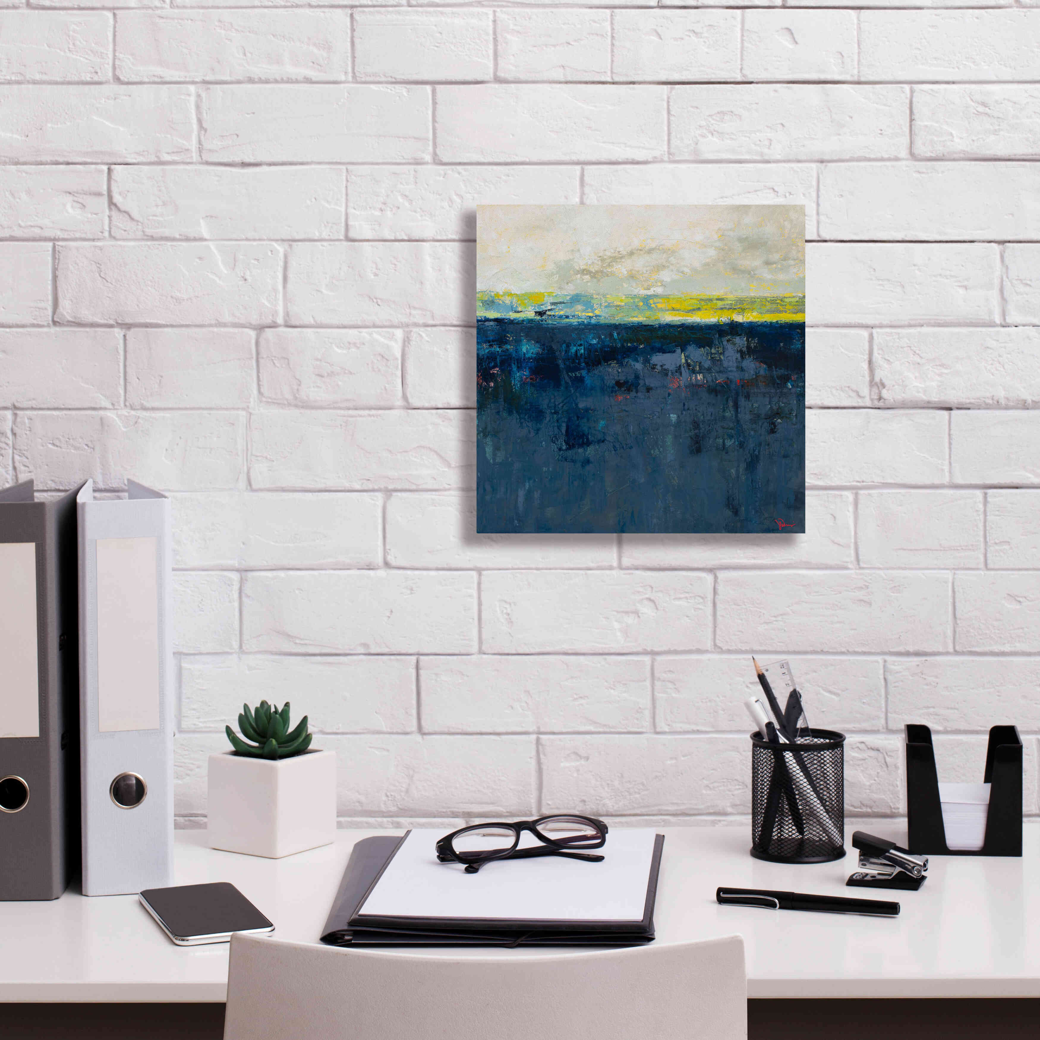 'Clean Slate' by Patrick Dennis, Giclee Canvas Wall Art,12x12