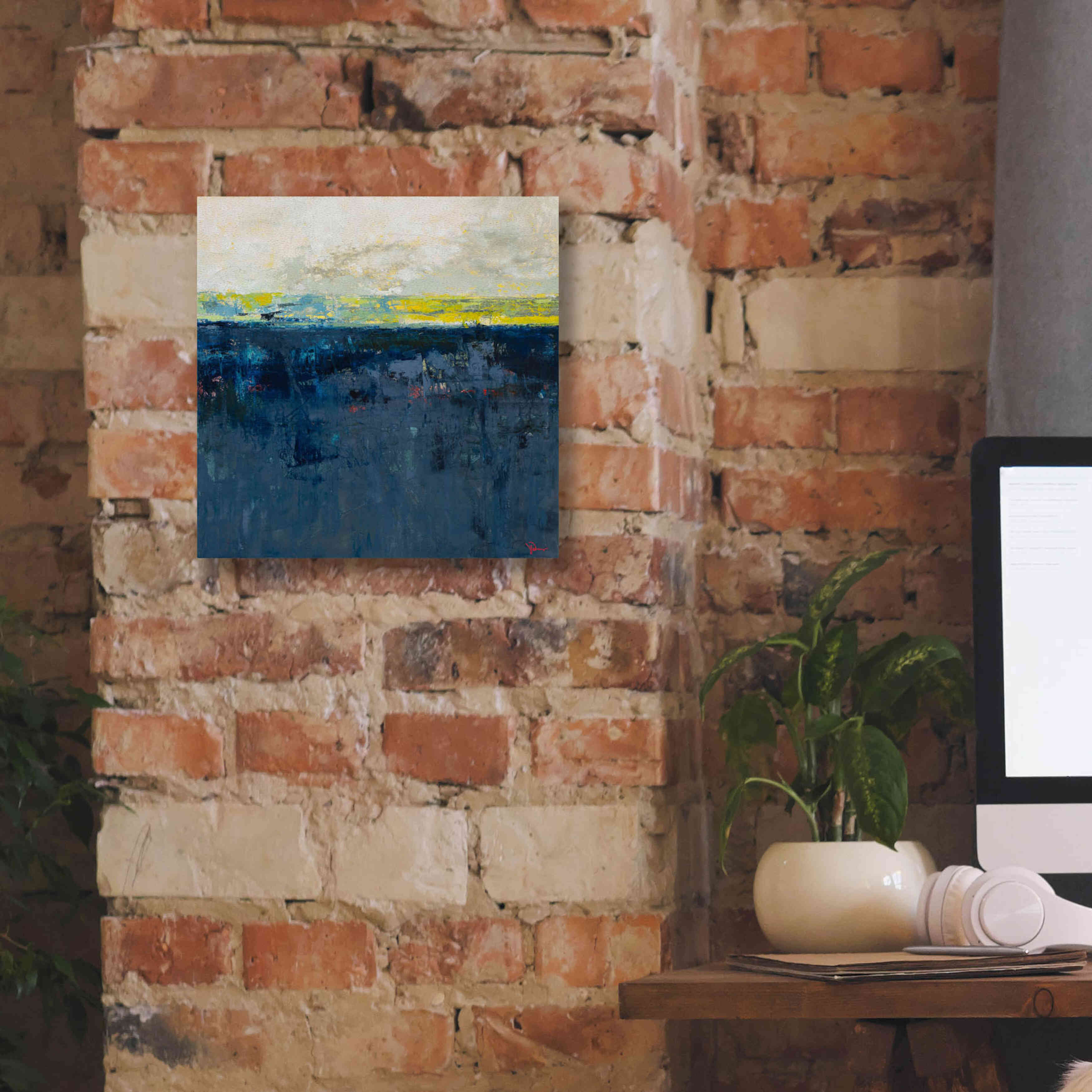 'Clean Slate' by Patrick Dennis, Giclee Canvas Wall Art,12x12