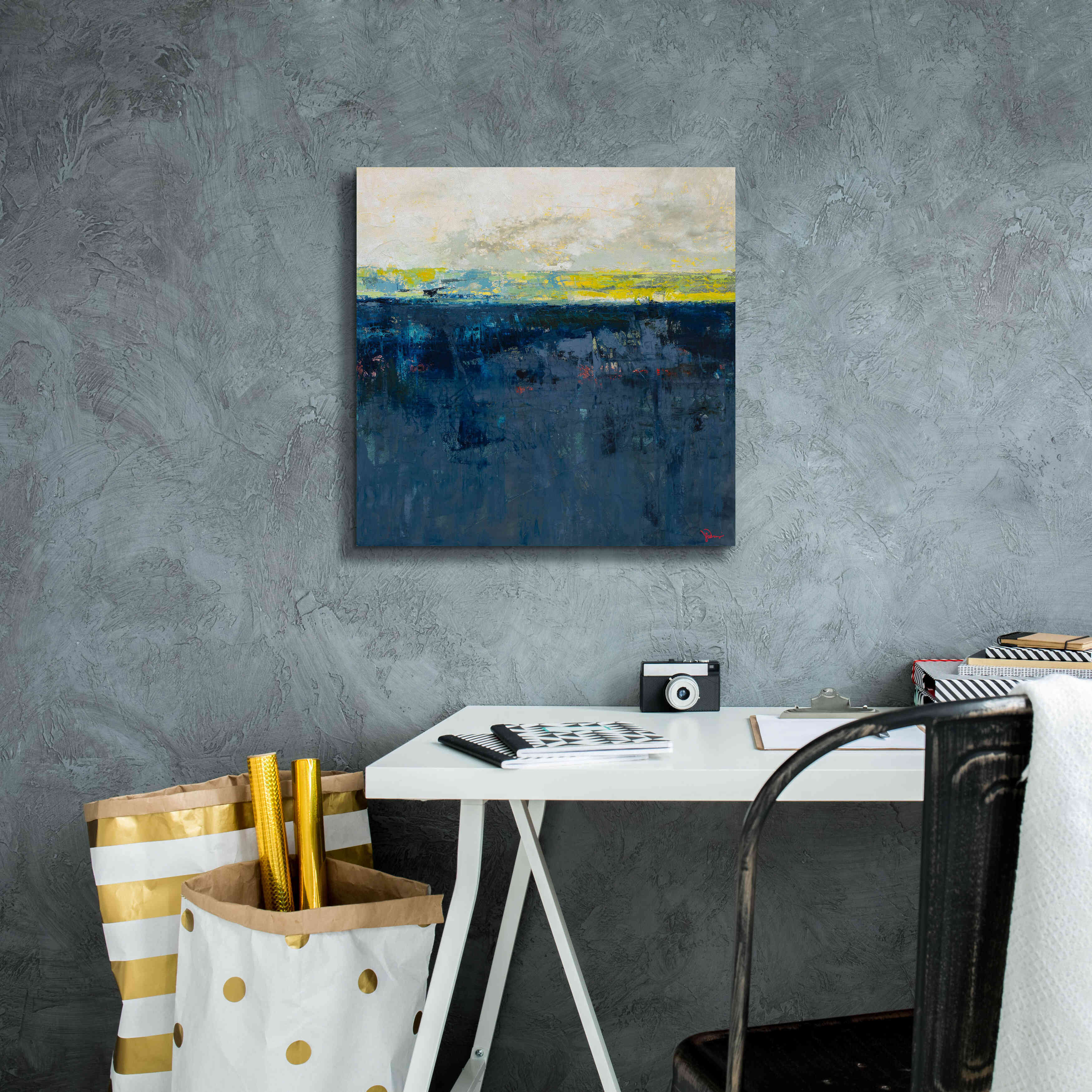 'Clean Slate' by Patrick Dennis, Giclee Canvas Wall Art,18x18