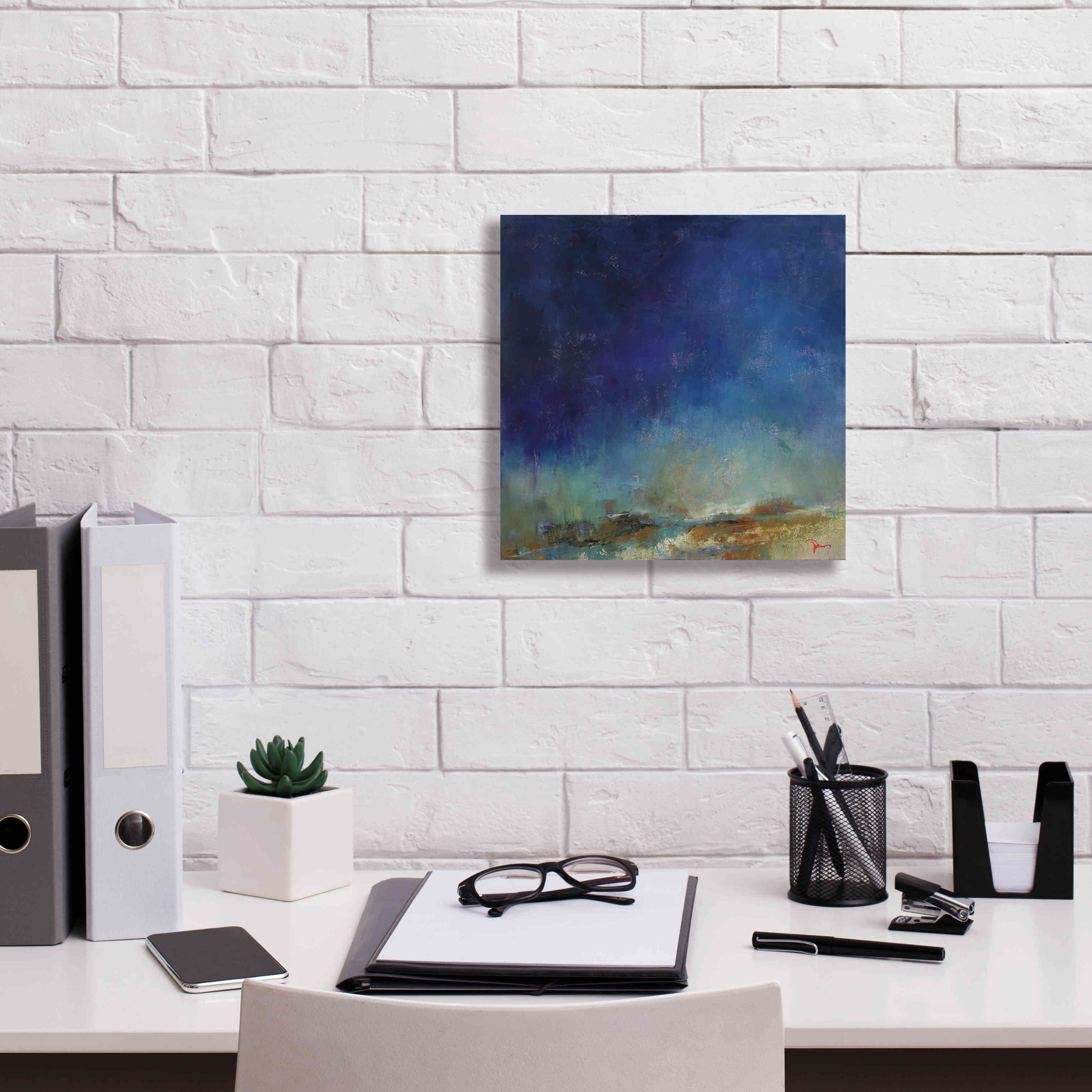 'Hawley' by Patrick Dennis, Giclee Canvas Wall Art,12x12