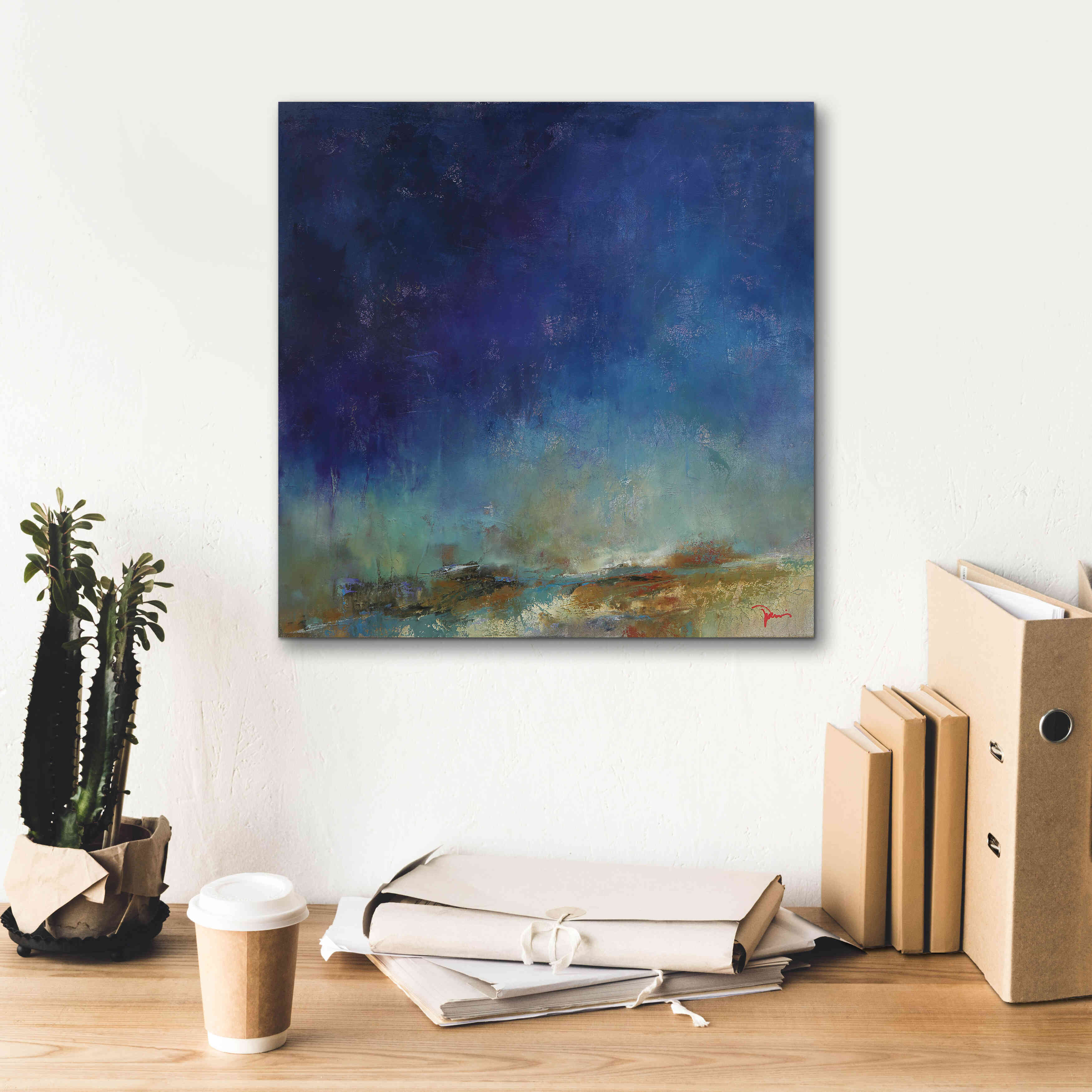 'Hawley' by Patrick Dennis, Giclee Canvas Wall Art,18x18