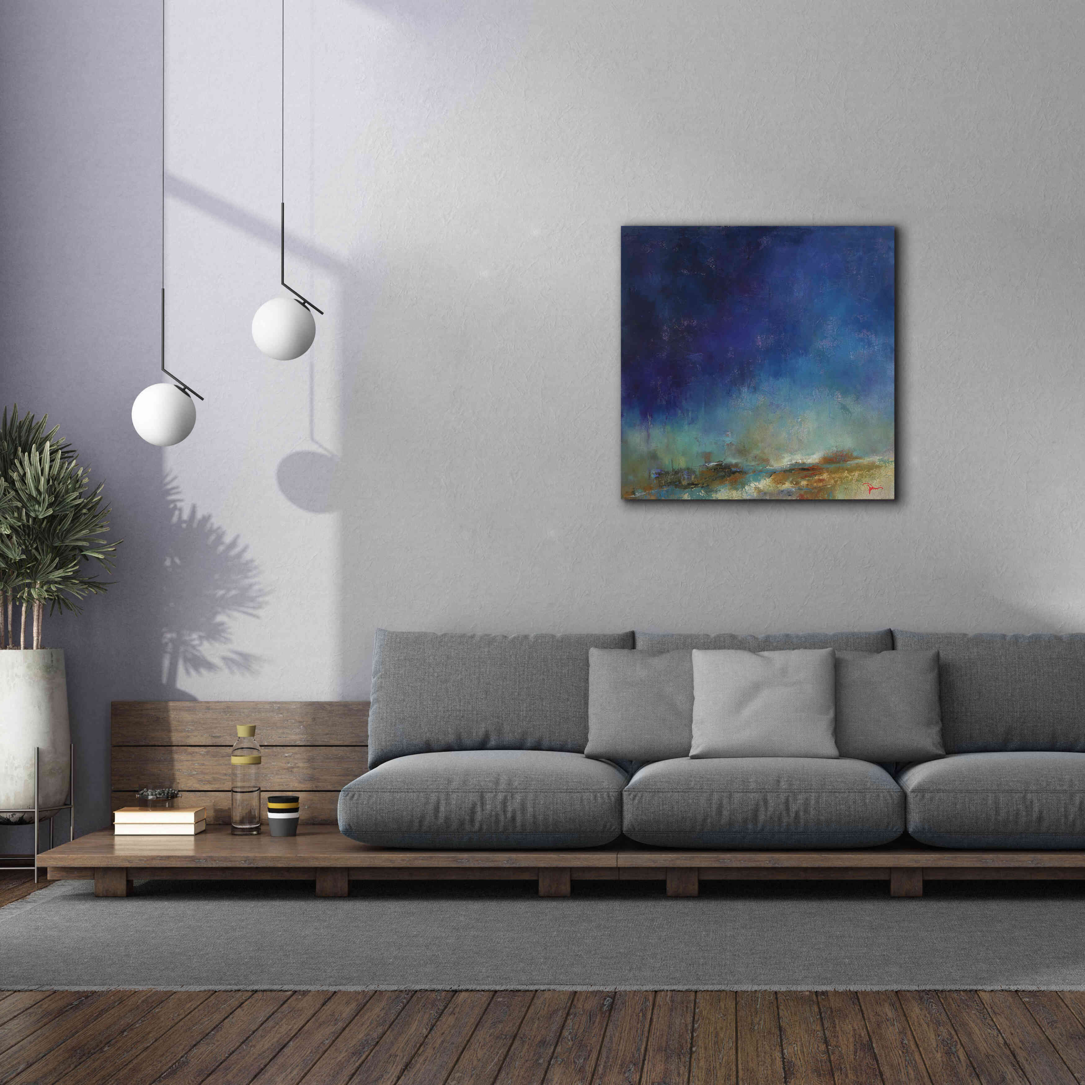 'Hawley' by Patrick Dennis, Giclee Canvas Wall Art,37x37