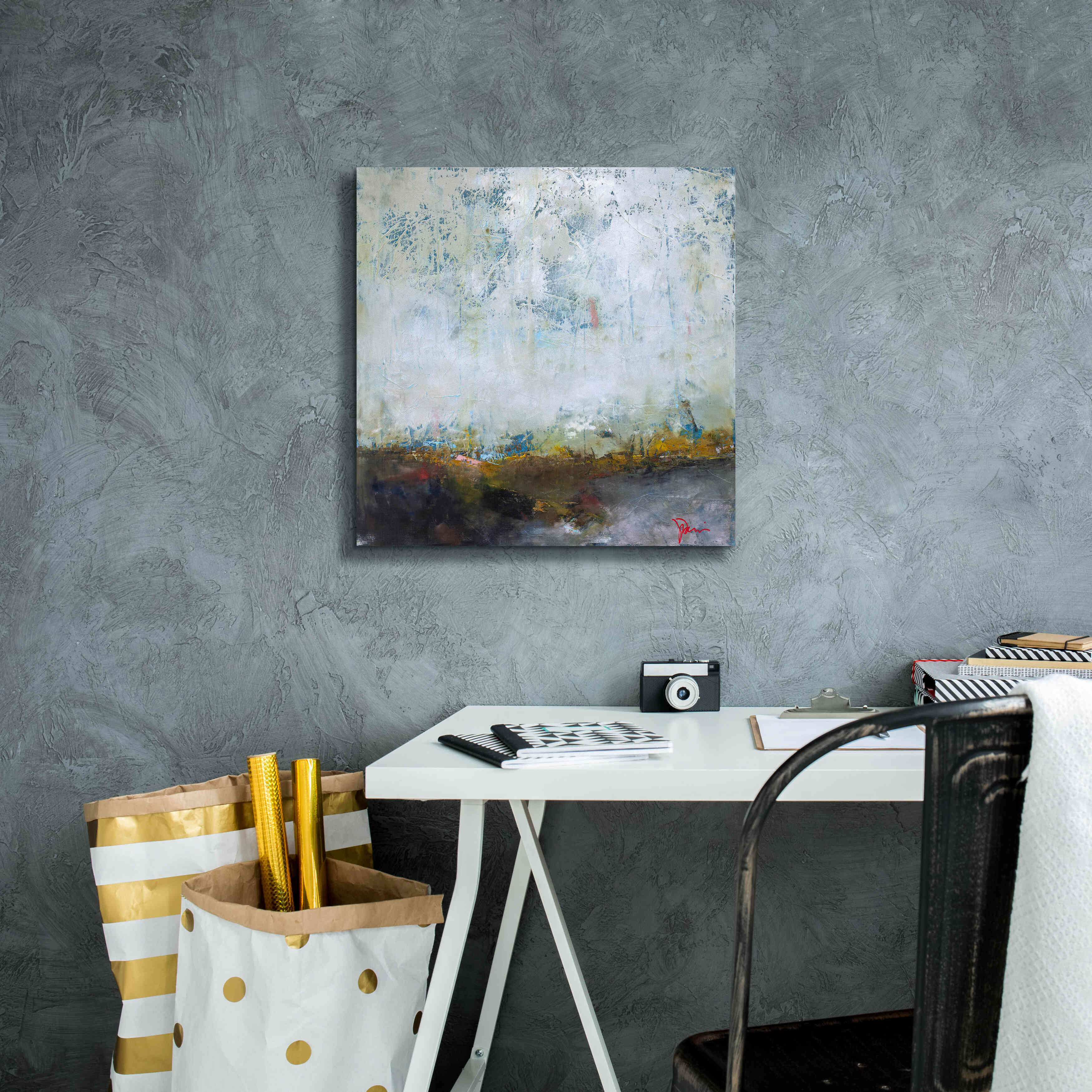 'In The Pink' by Patrick Dennis, Giclee Canvas Wall Art,18x18