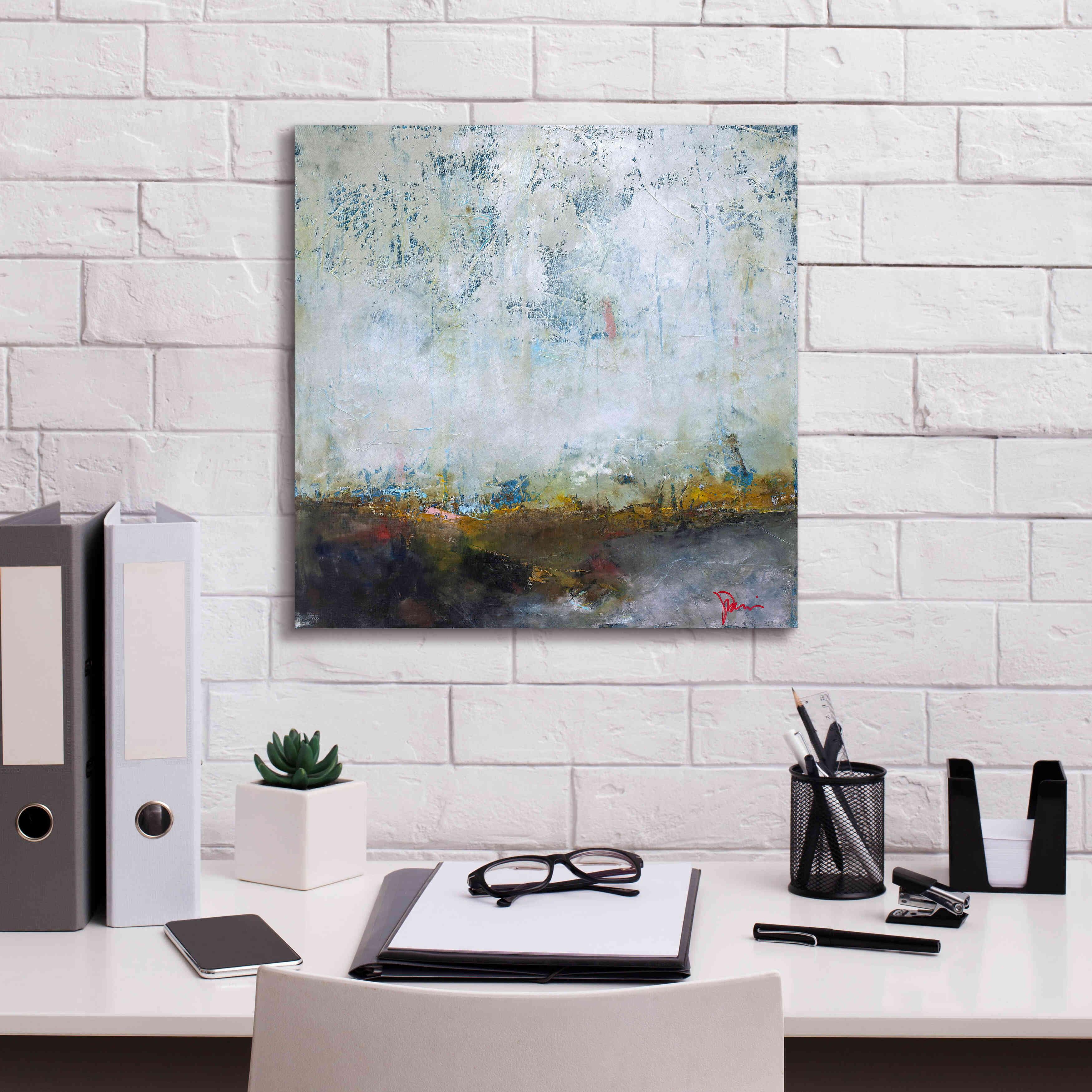 'In The Pink' by Patrick Dennis, Giclee Canvas Wall Art,18x18