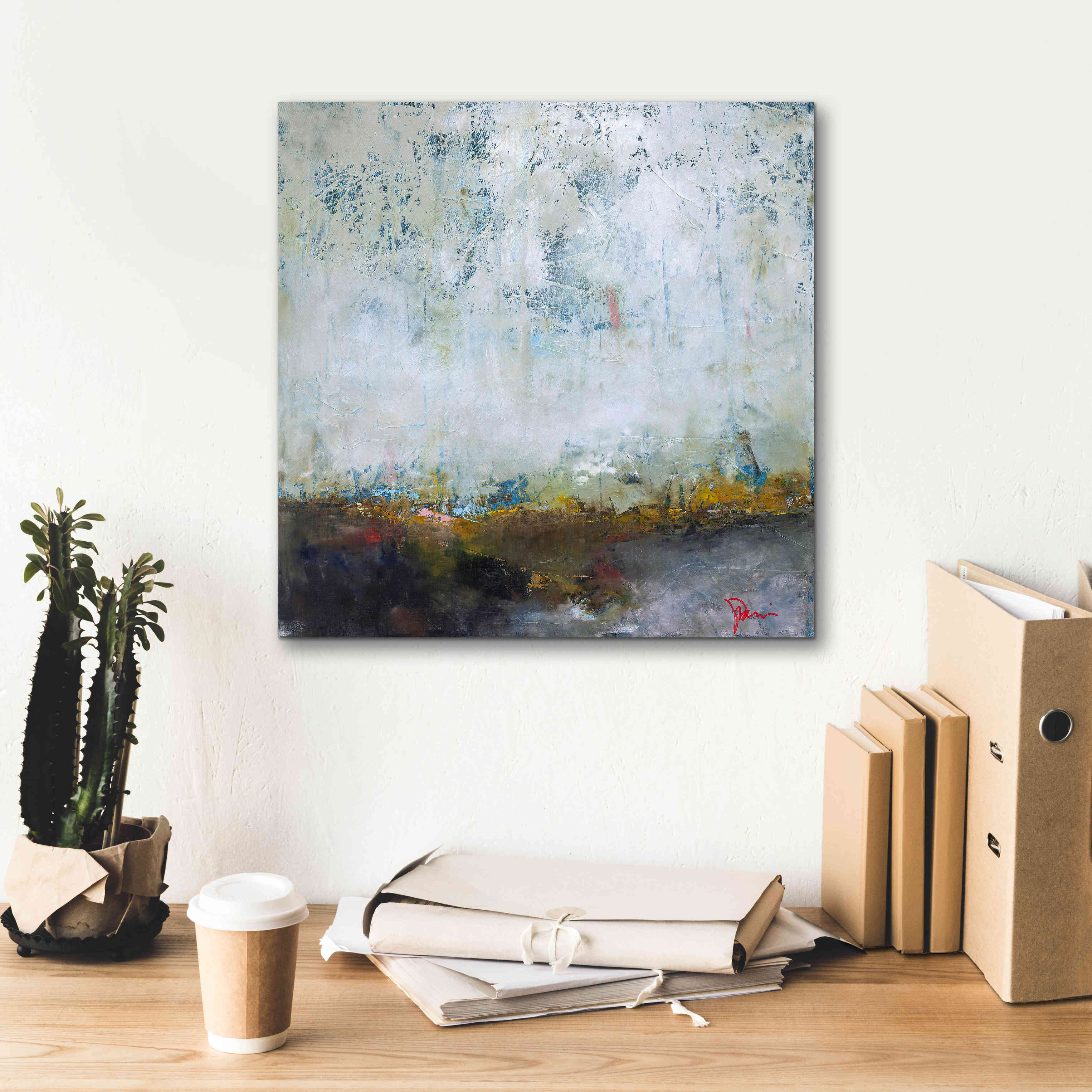 'In The Pink' by Patrick Dennis, Giclee Canvas Wall Art,18x18