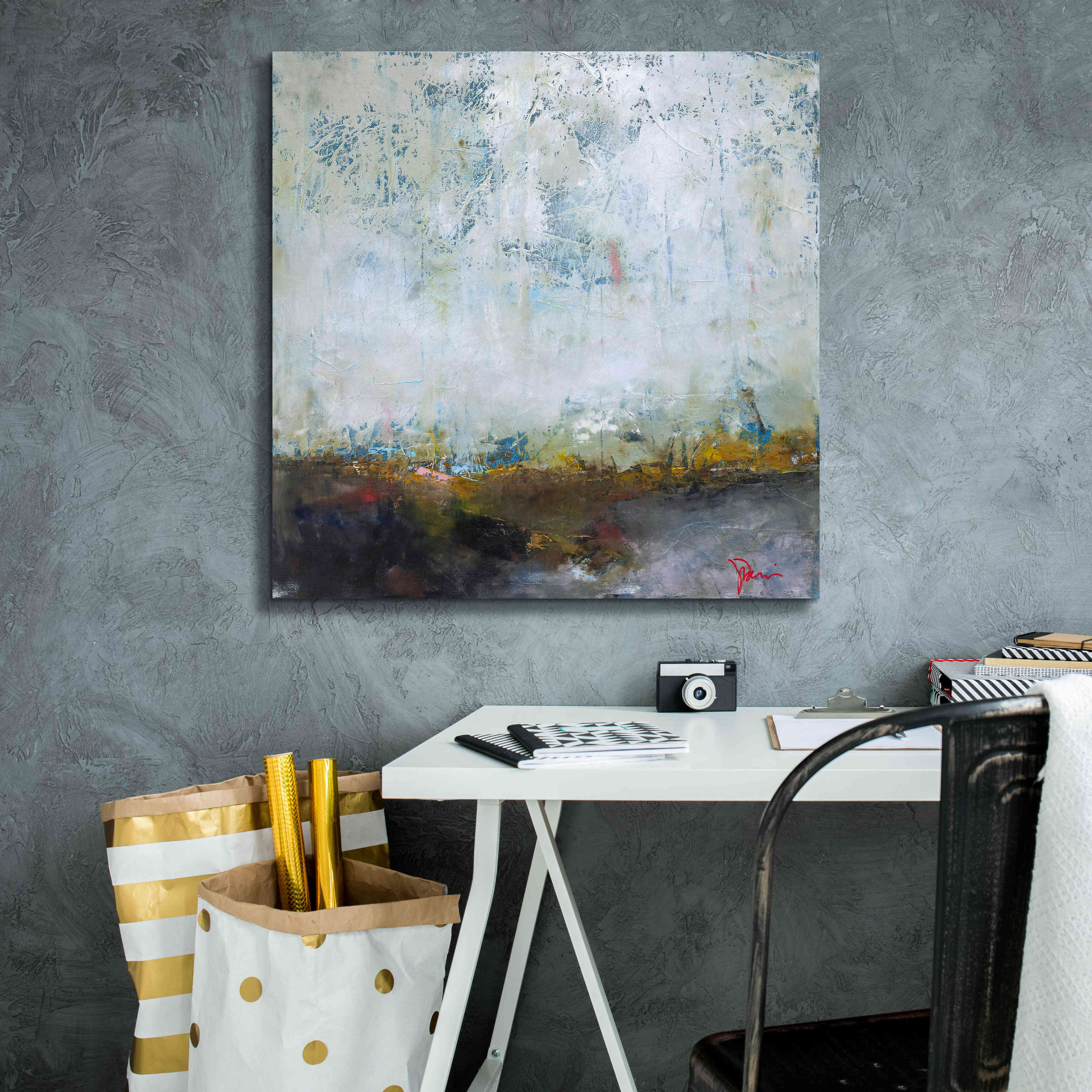 'In The Pink' by Patrick Dennis, Giclee Canvas Wall Art,26x26