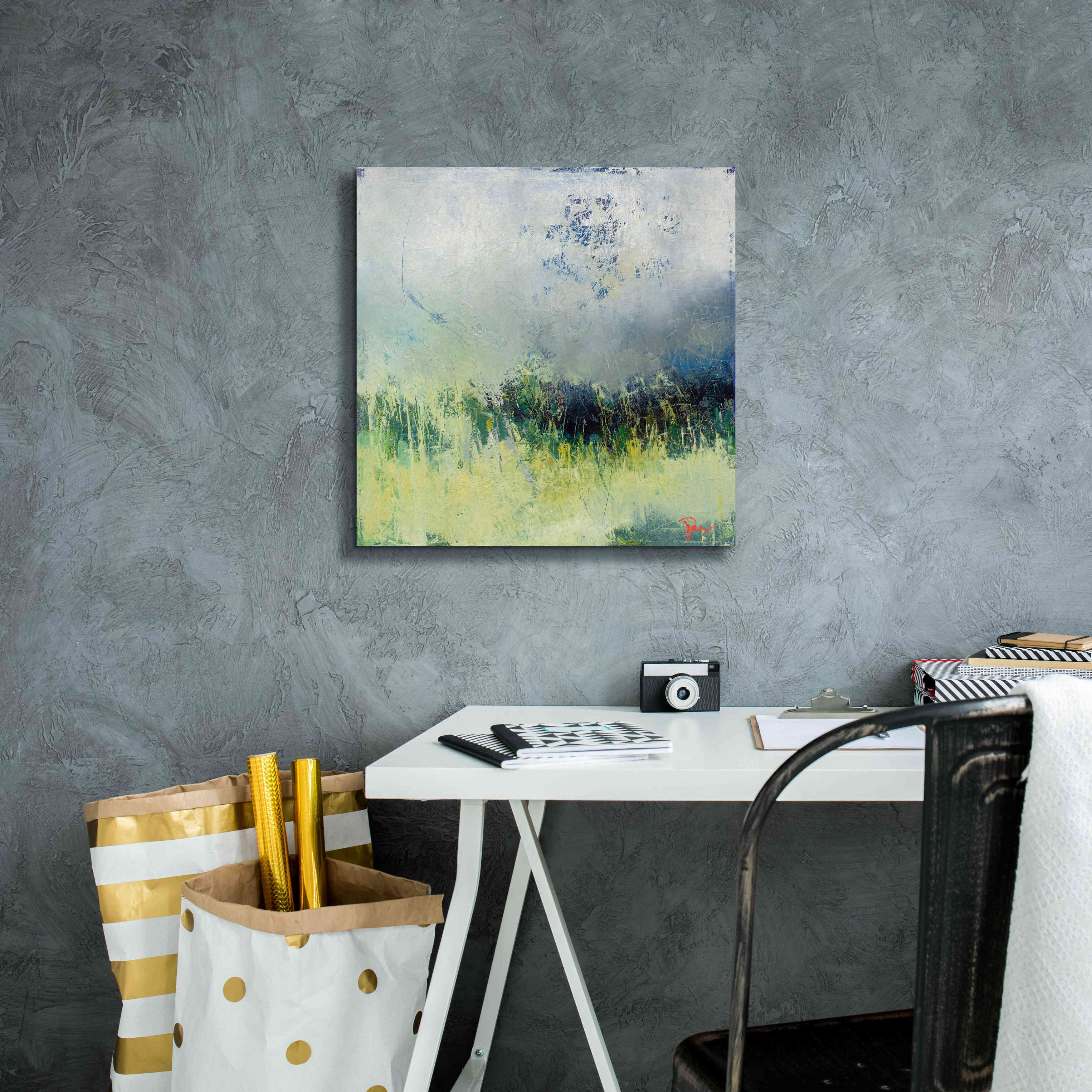 'In The Weeds' by Patrick Dennis, Giclee Canvas Wall Art,18x18