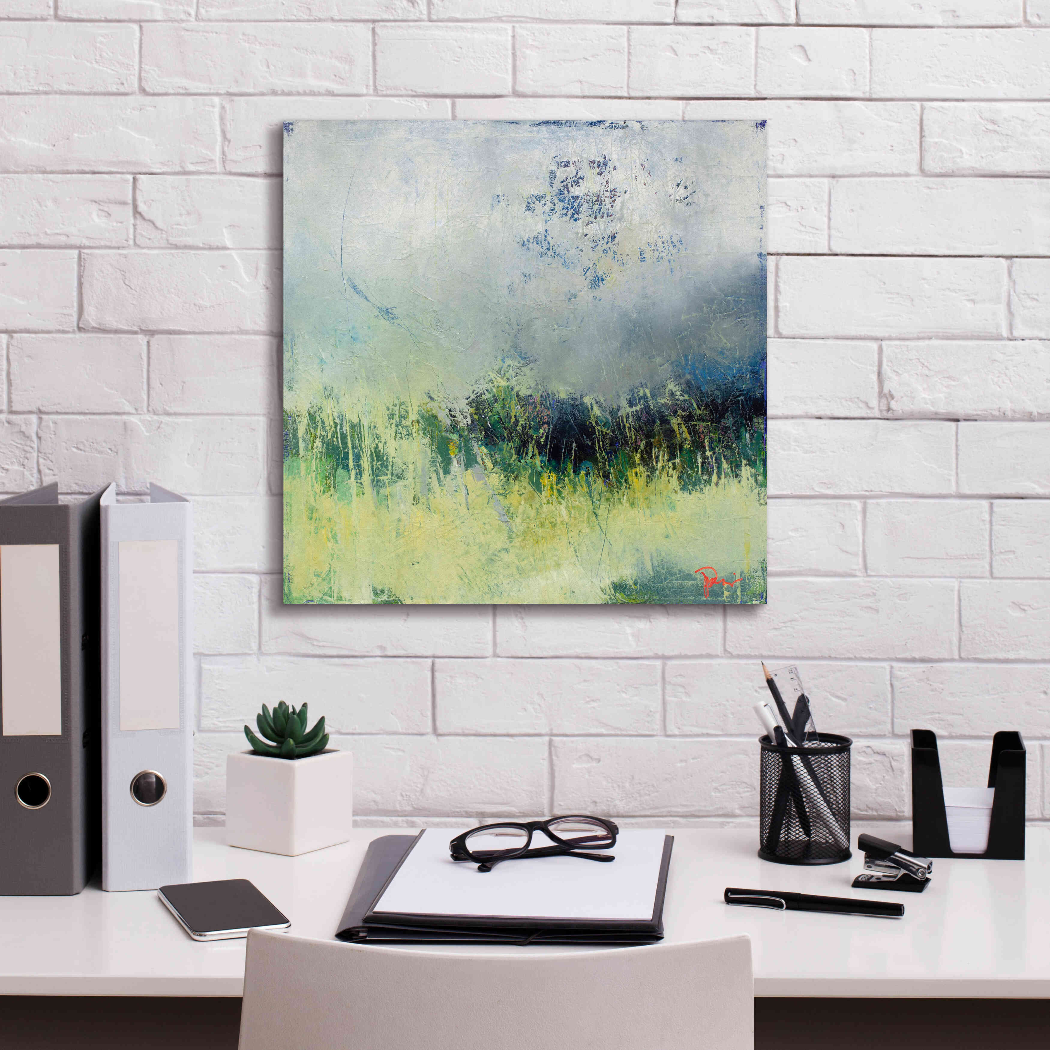 'In The Weeds' by Patrick Dennis, Giclee Canvas Wall Art,18x18