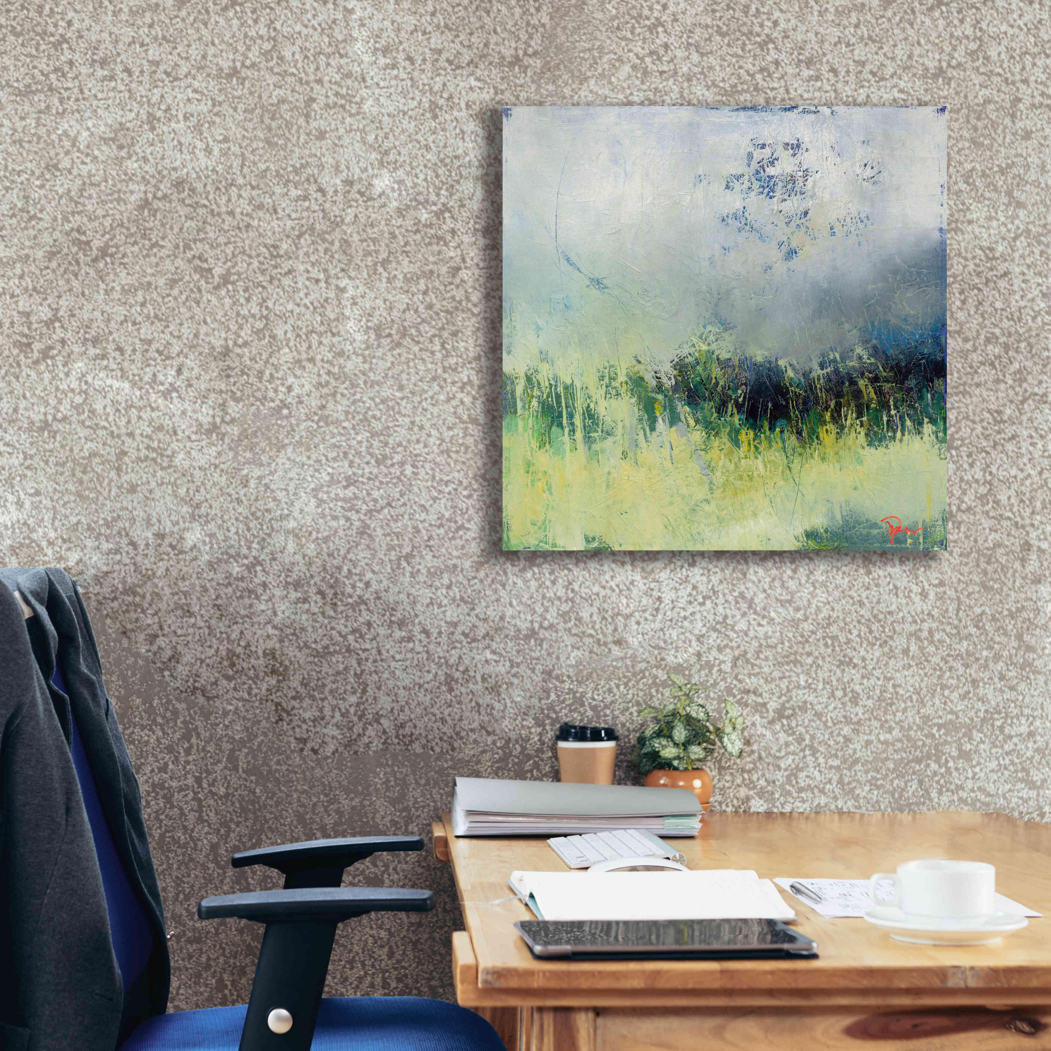 'In The Weeds' by Patrick Dennis, Giclee Canvas Wall Art,26x26