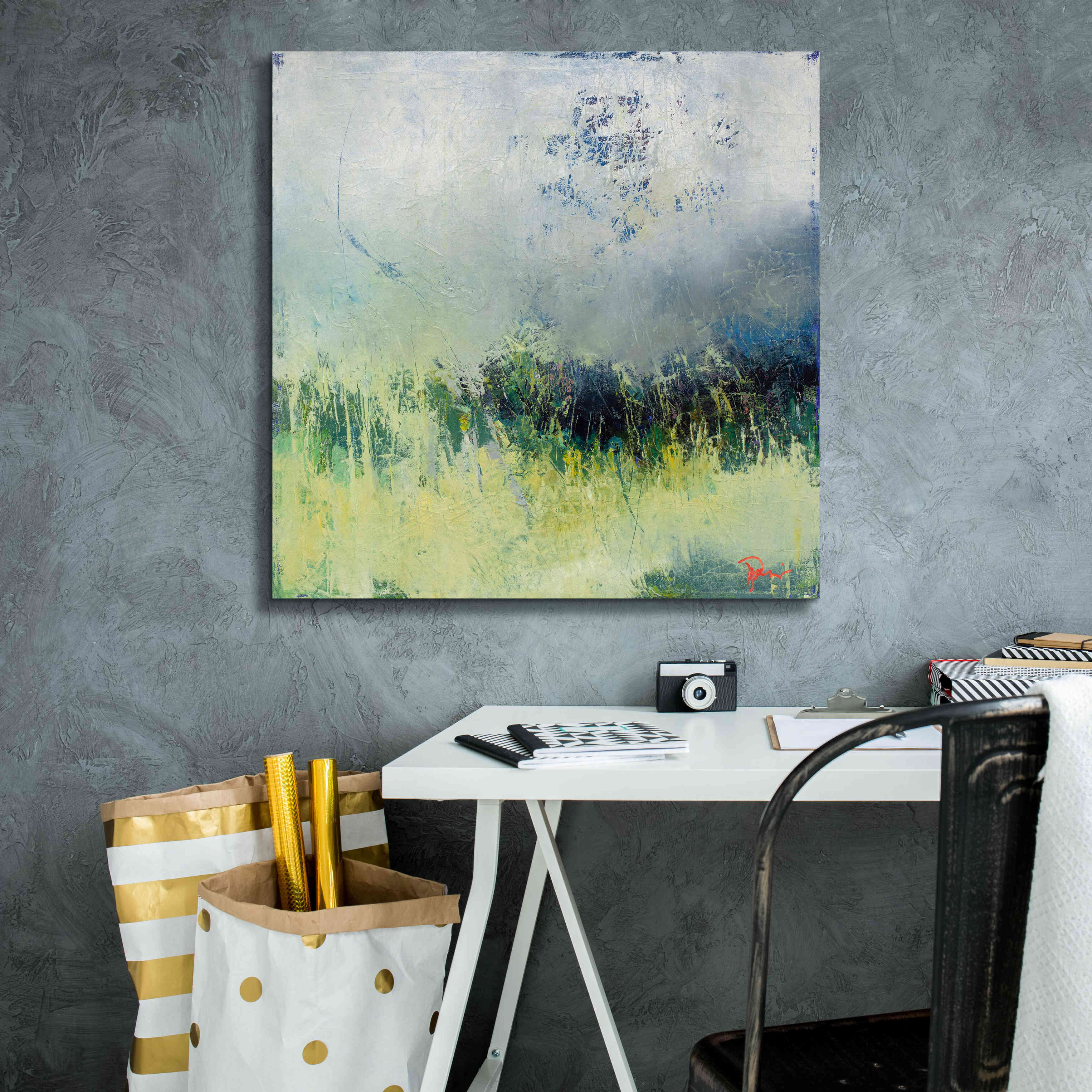 'In The Weeds' by Patrick Dennis, Giclee Canvas Wall Art,26x26