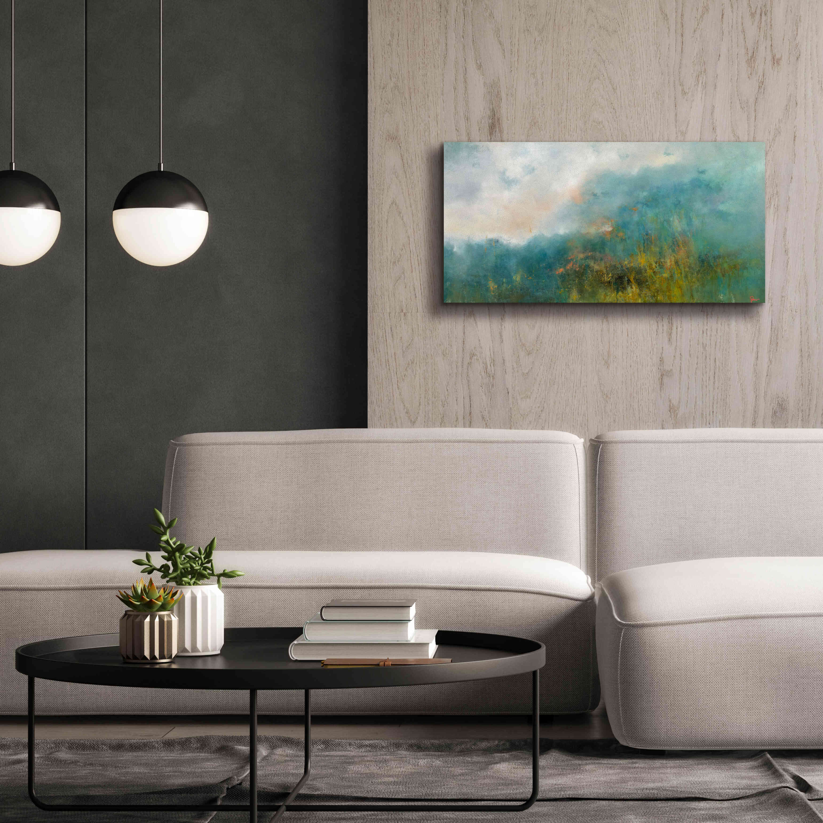 'Incoming' by Patrick Dennis, Giclee Canvas Wall Art,40x20