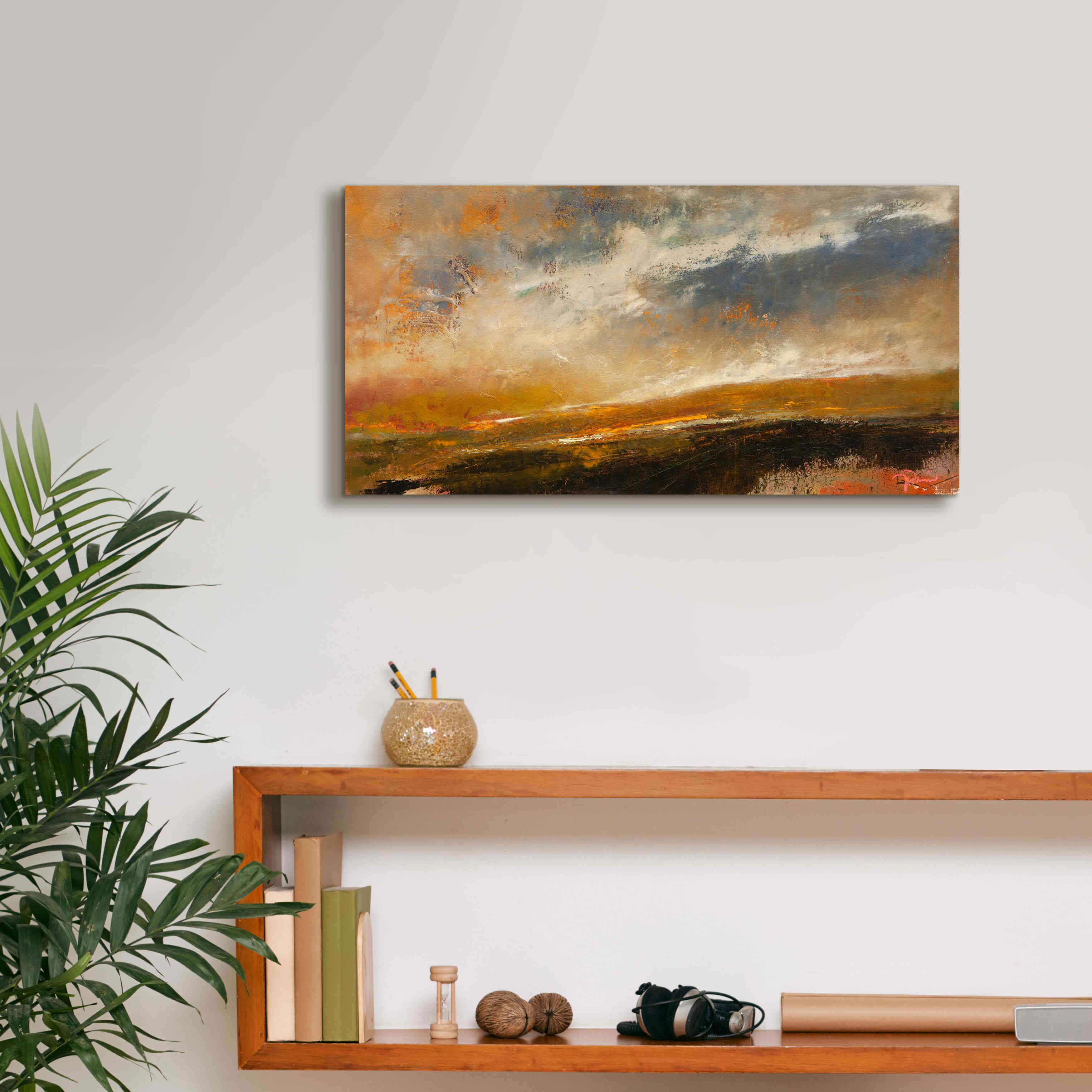 'Last of The Green' by Patrick Dennis, Giclee Canvas Wall Art,24x12