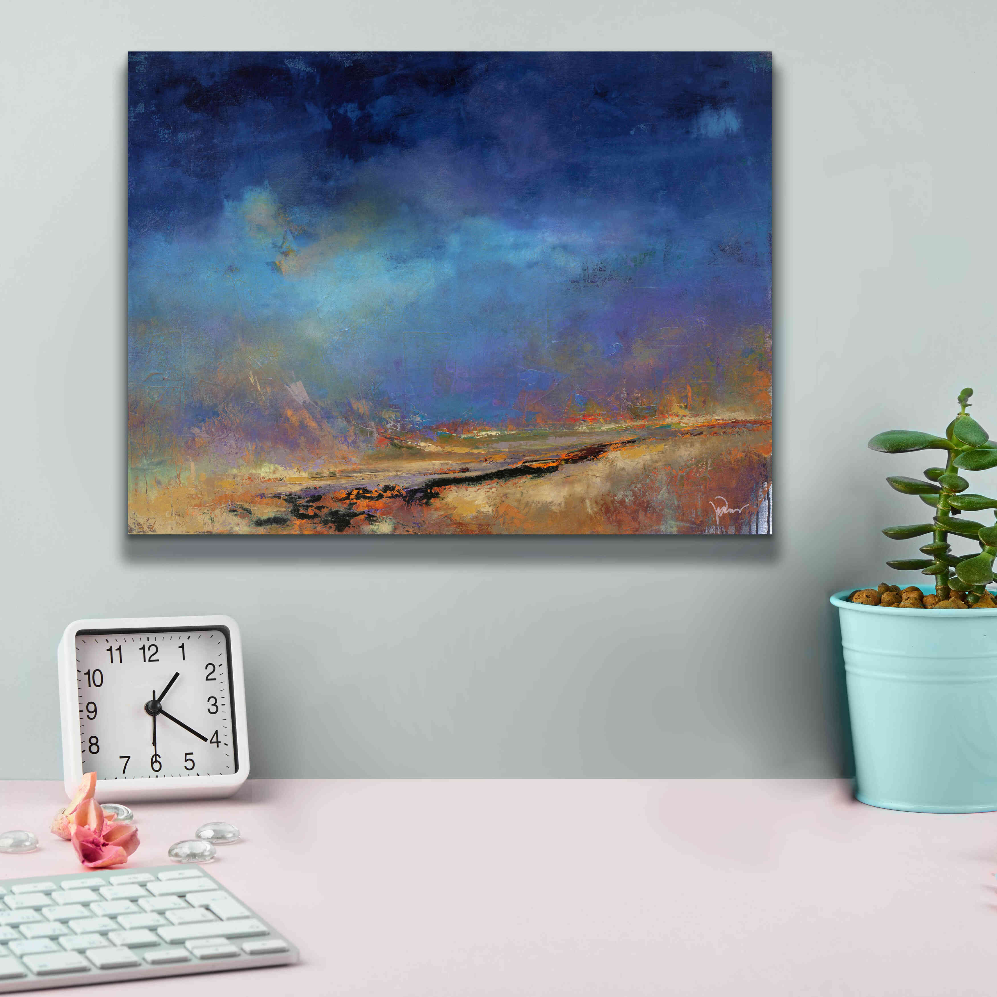 'Lost Land' by Patrick Dennis, Giclee Canvas Wall Art,16 x 12