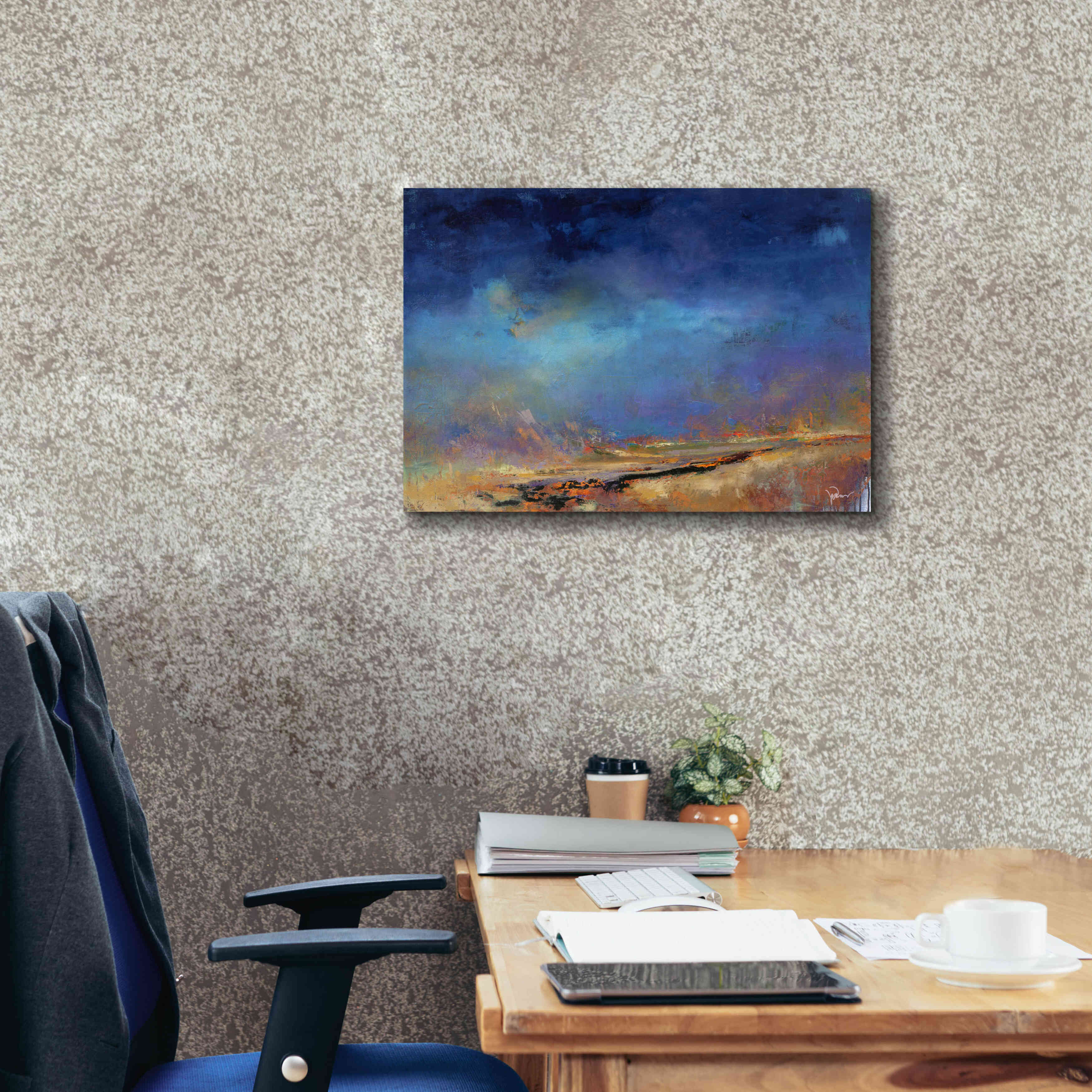 'Lost Land' by Patrick Dennis, Giclee Canvas Wall Art,26 x 18