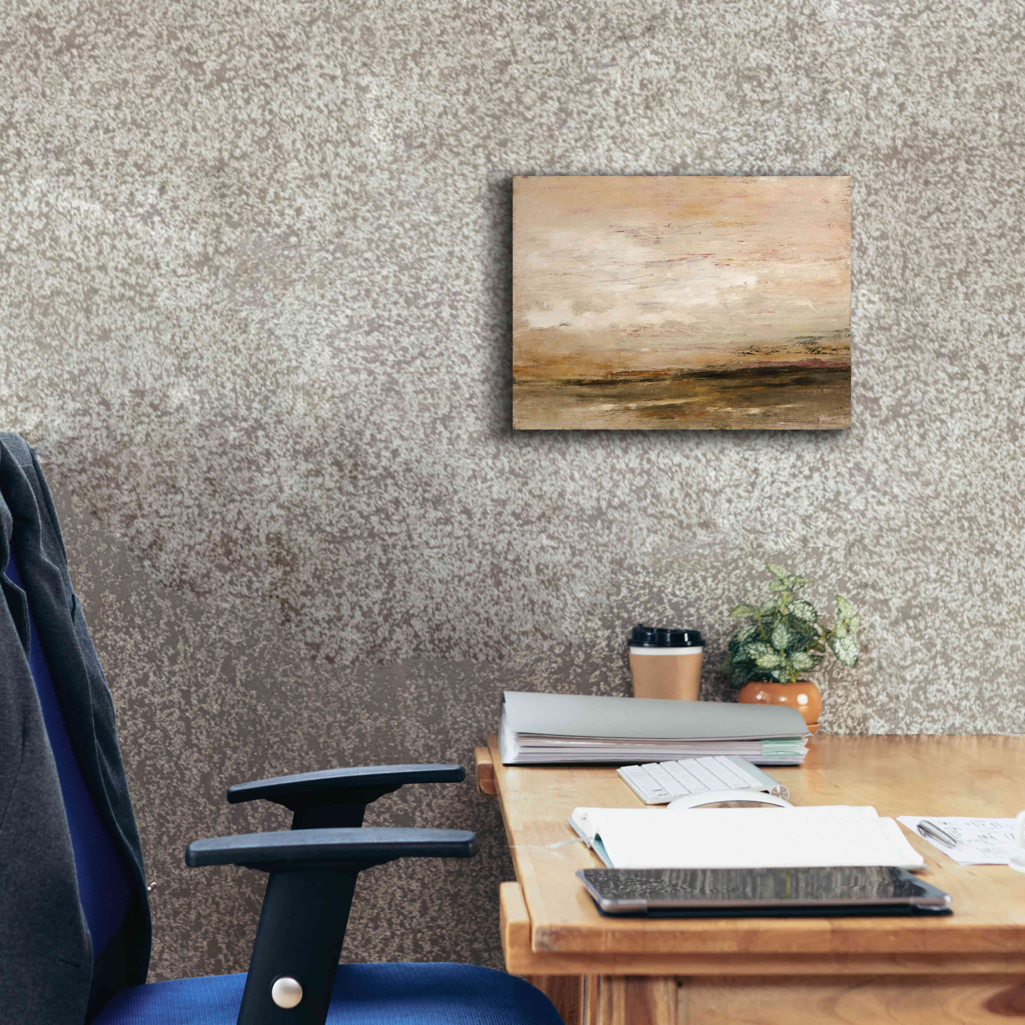 'Newsworthy' by Patrick Dennis, Giclee Canvas Wall Art,16 x 12