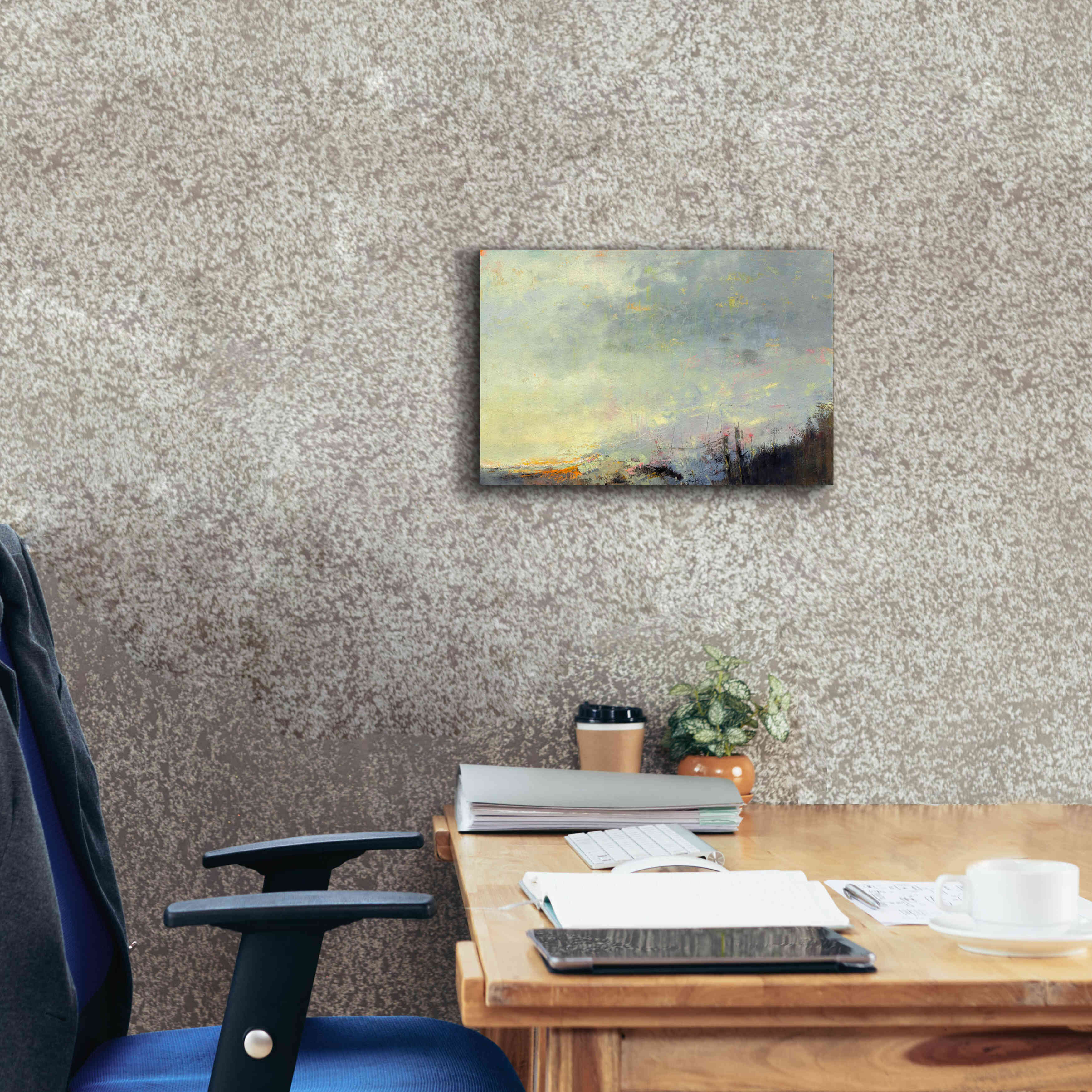 'No Reception' by Patrick Dennis, Giclee Canvas Wall Art,18 x 12